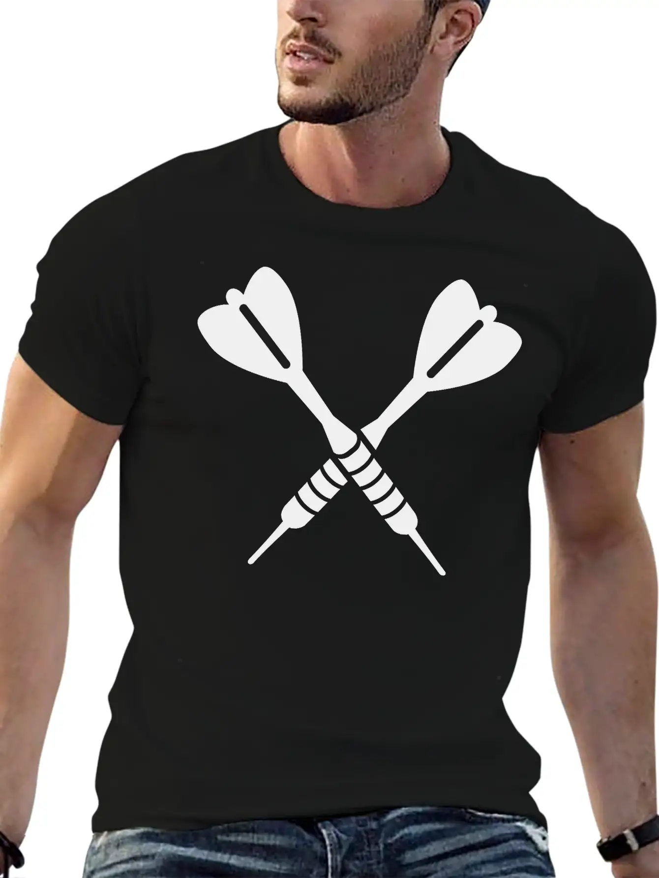 Darts Basic Graphic T-Shirt – Daily Comfort In Soft Cotton