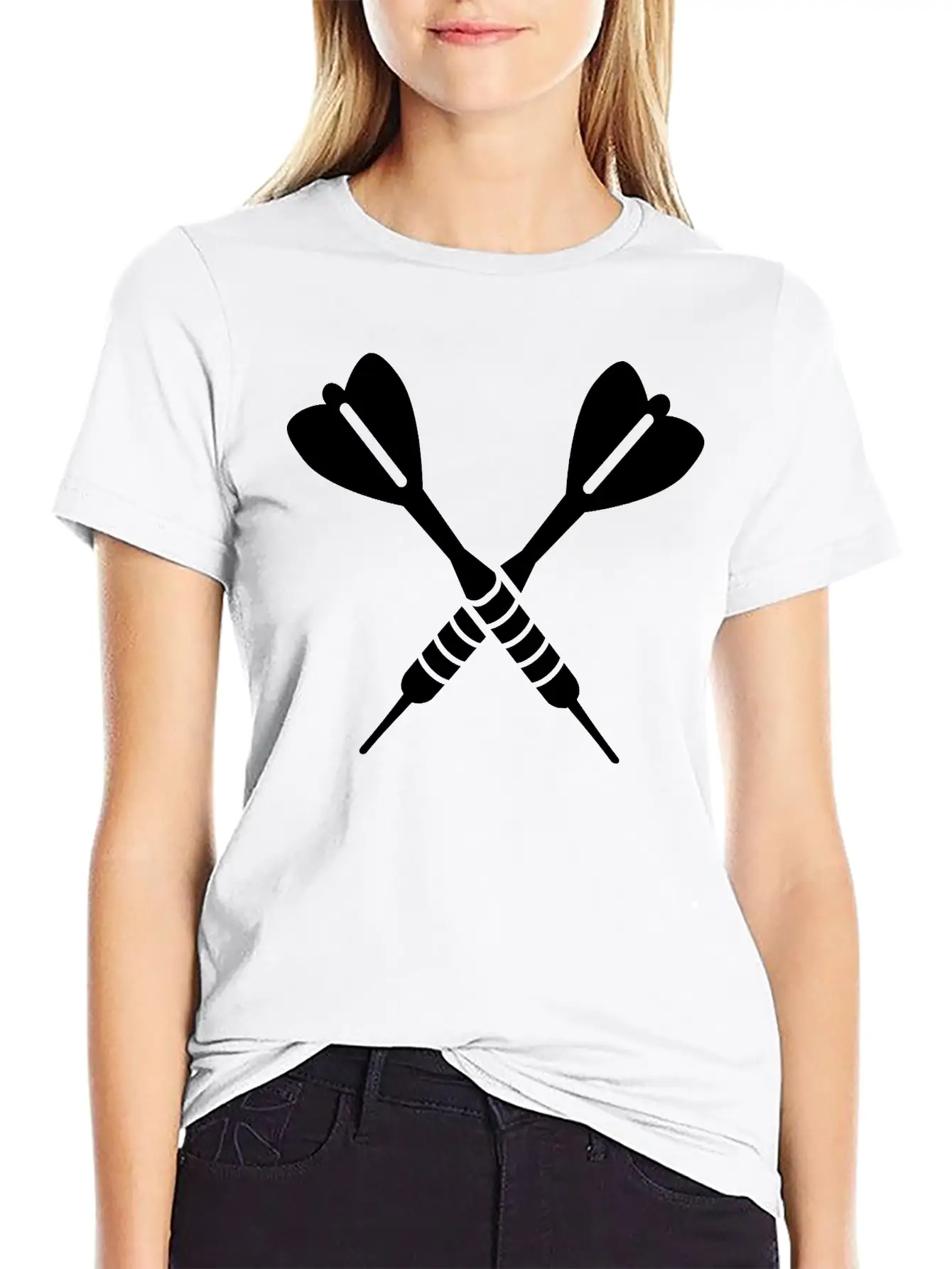 Darts Basic Graphic T-Shirt – Daily Comfort In Soft Cotton