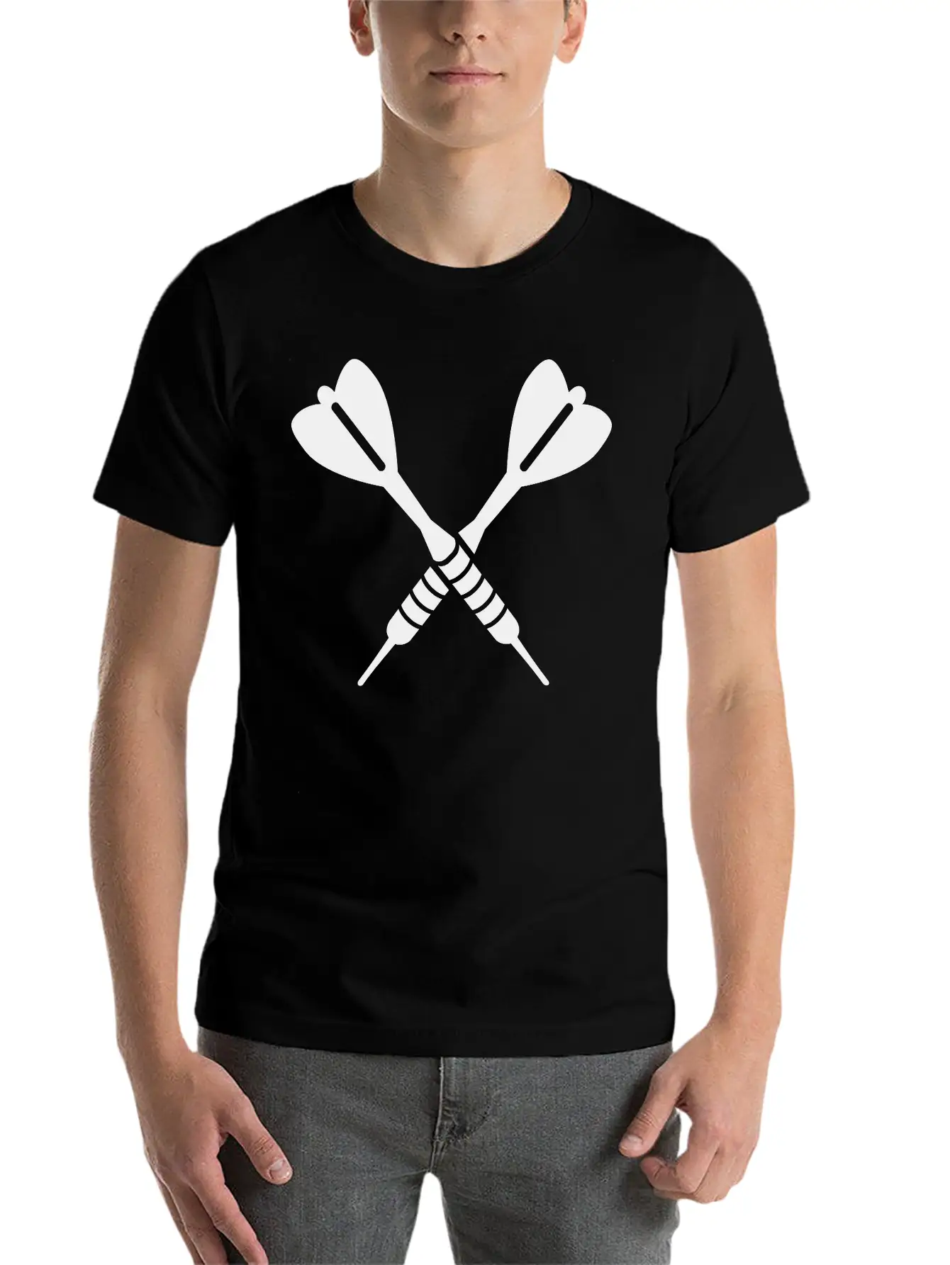 Darts Basic Graphic T-Shirt – Daily Comfort In Soft Cotton