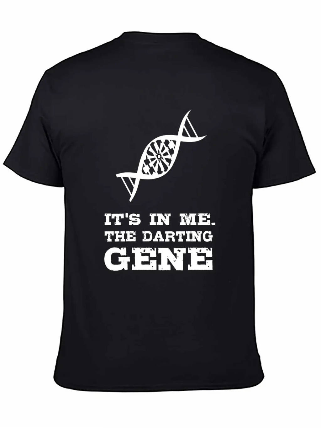 Darts T-Shirt - The Darting Gene. Basic Graphic T-Shirt – Daily Comfort In Soft Cotton