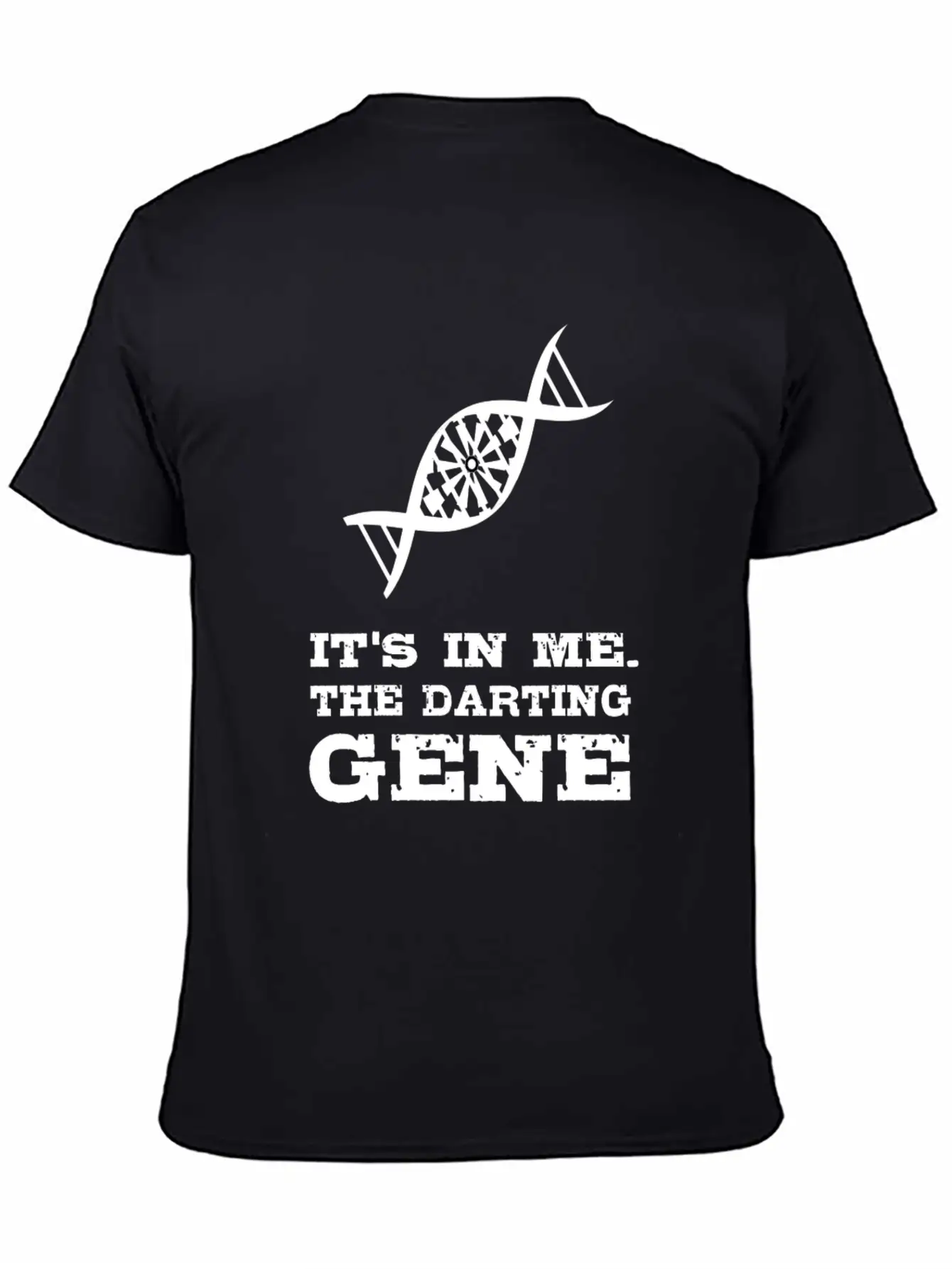 Darts T-Shirt - The Darting Gene. Basic Graphic T-Shirt – Daily Comfort In Soft Cotton