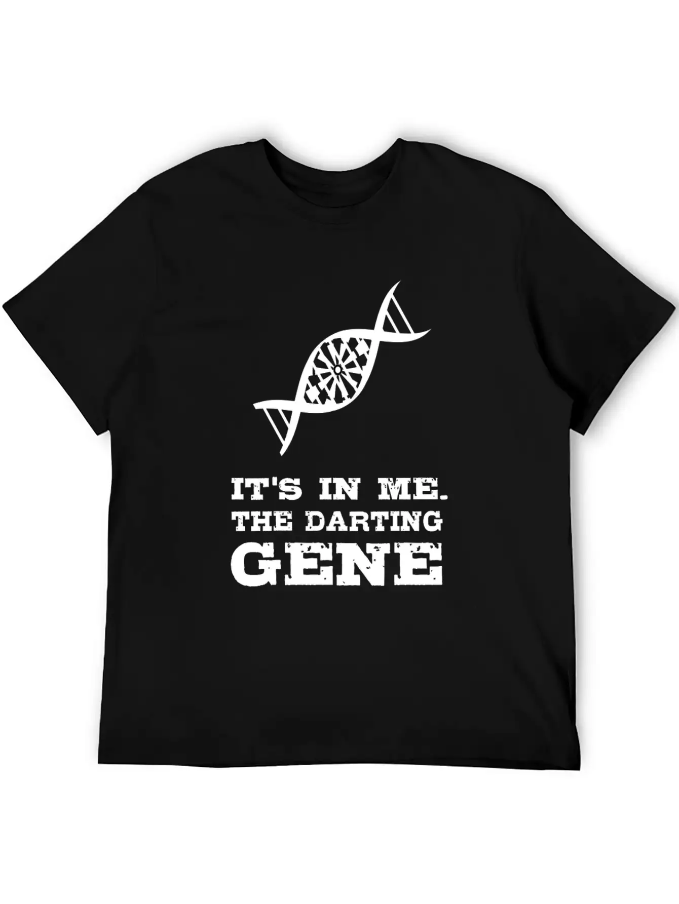 Darts T-Shirt - The Darting Gene. Basic Graphic T-Shirt – Daily Comfort In Soft Cotton