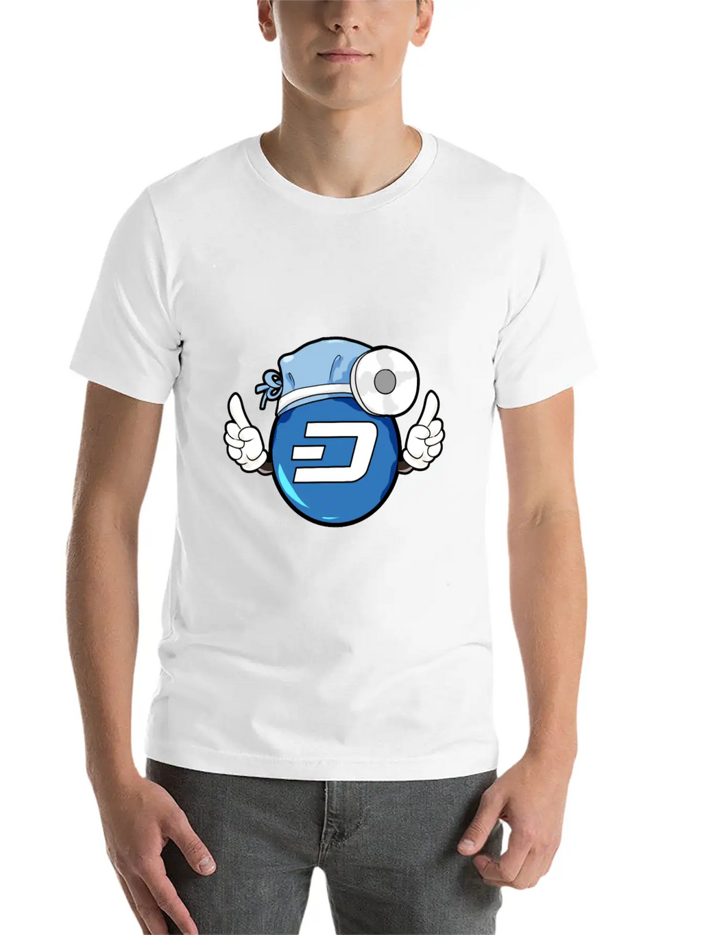 Dash Digital Cash Miner Mining Crypto Blockchain Essential Cotton Tee For Daily Outfits – Unisex Style