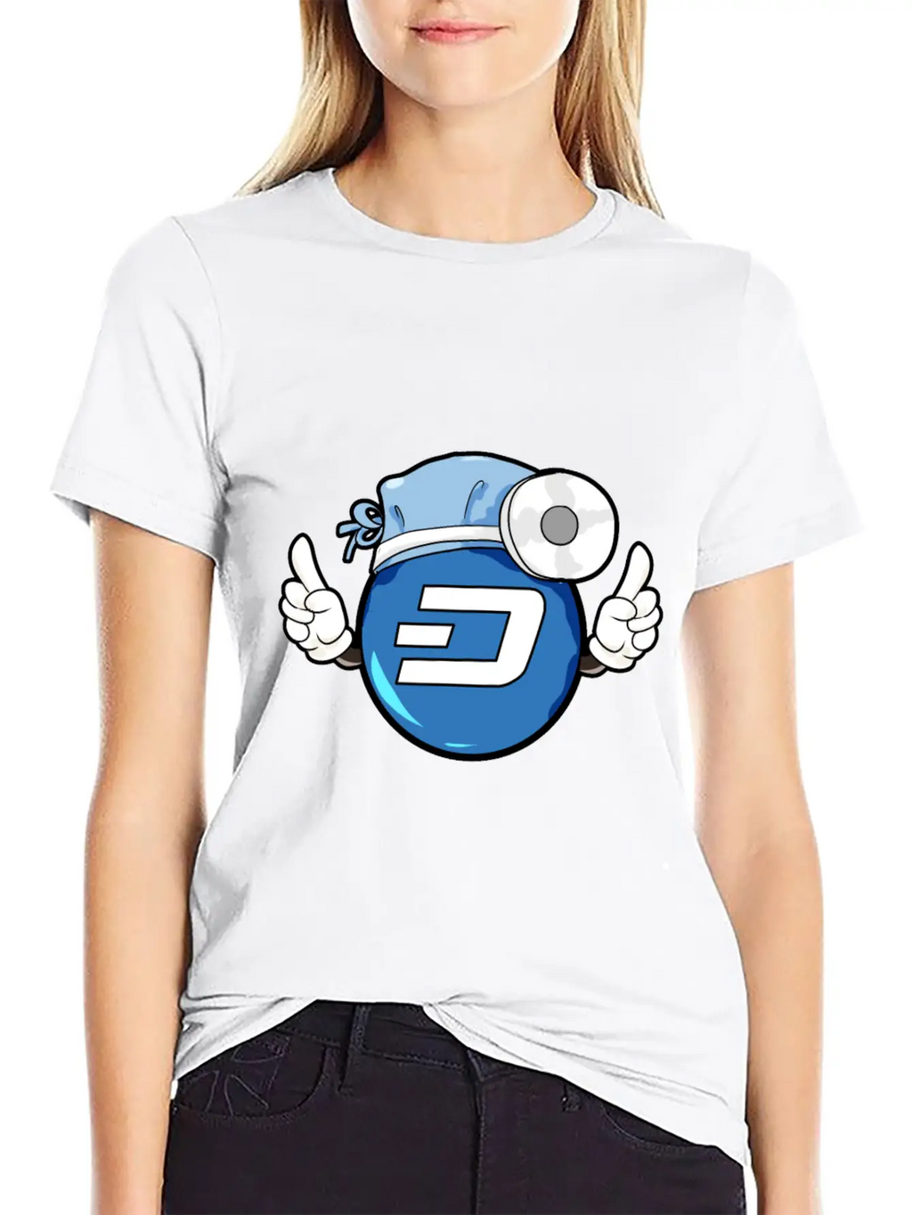 Dash Digital Cash Miner Mining Crypto Blockchain Essential Cotton Tee For Daily Outfits – Unisex Style