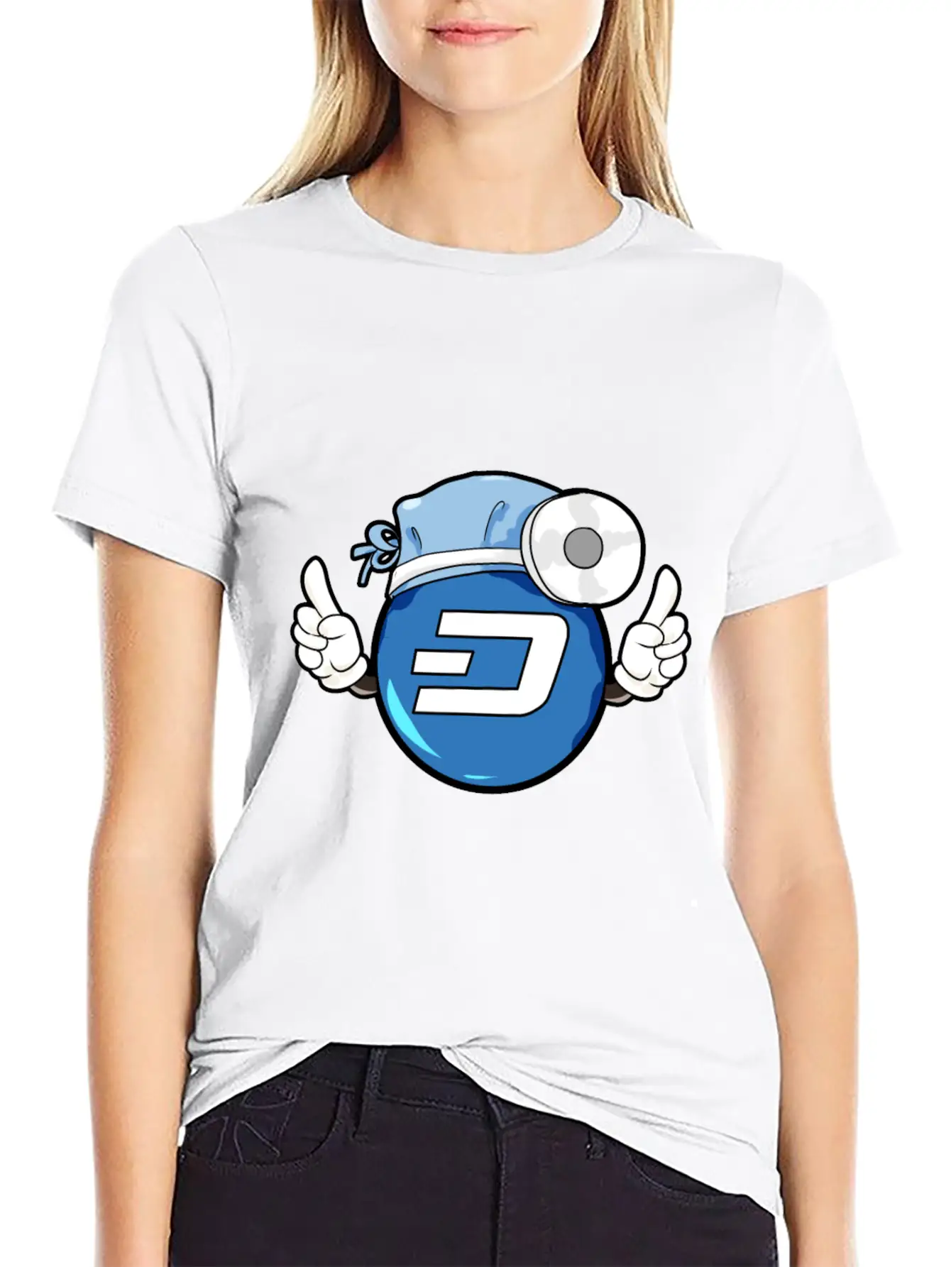 Dash Digital Cash Miner Mining Crypto Blockchain Essential Cotton Tee For Daily Outfits – Unisex Style