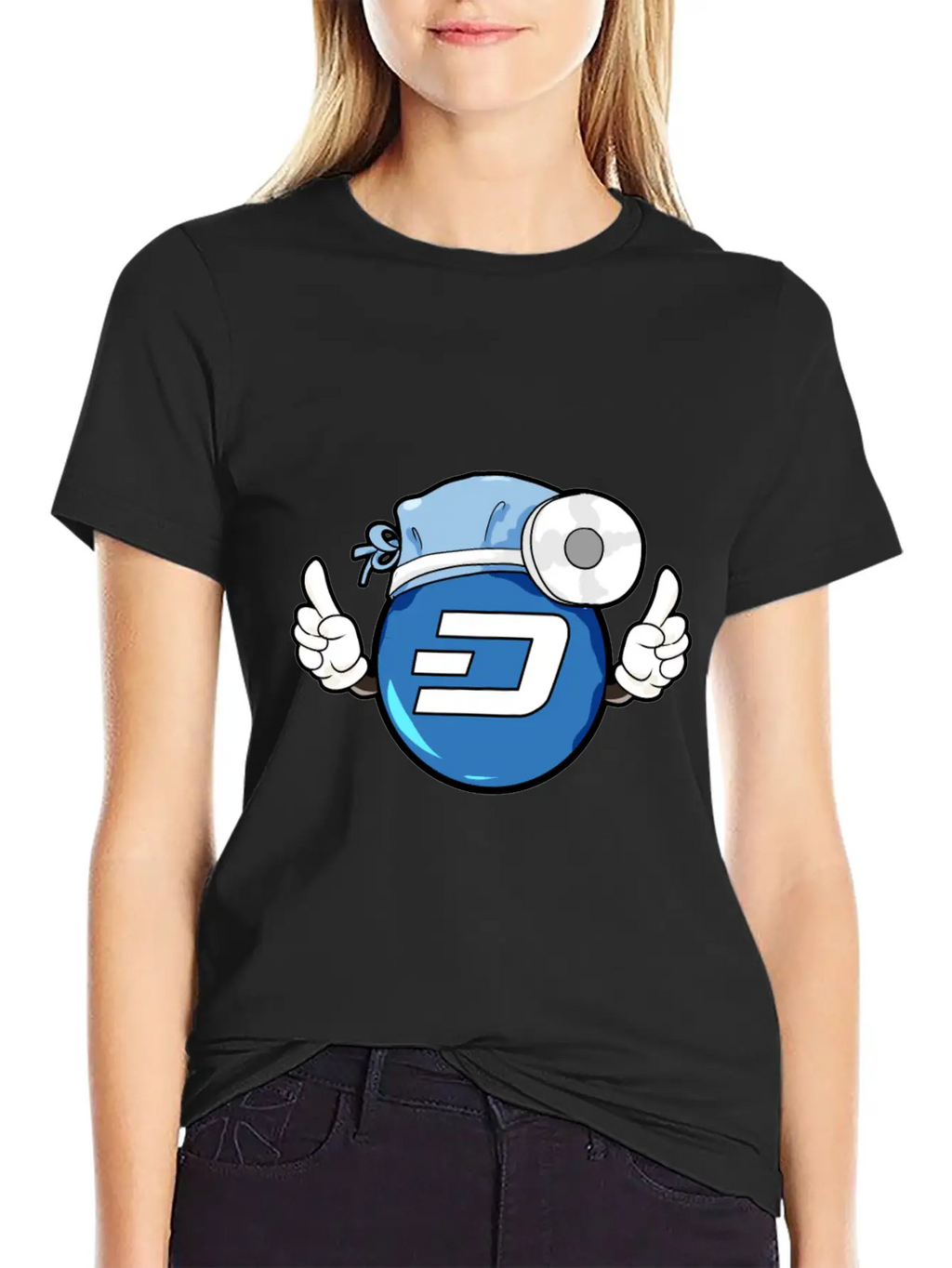 Dash Digital Cash Miner Mining Crypto Blockchain Essential Cotton Tee For Daily Outfits – Unisex Style