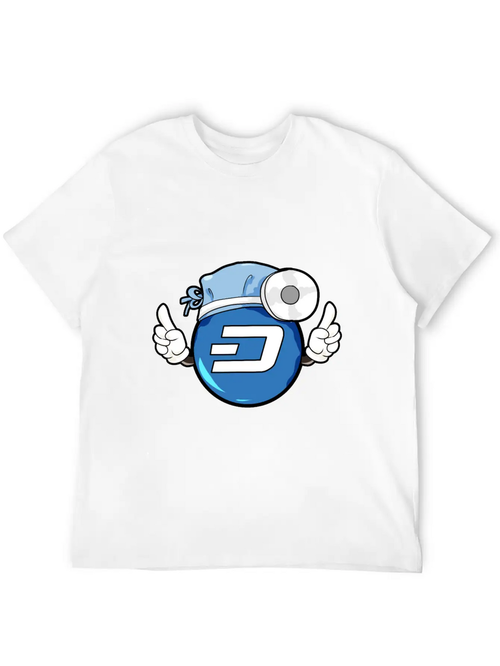 Dash Digital Cash Miner Mining Crypto Blockchain Essential Cotton Tee For Daily Outfits – Unisex Style