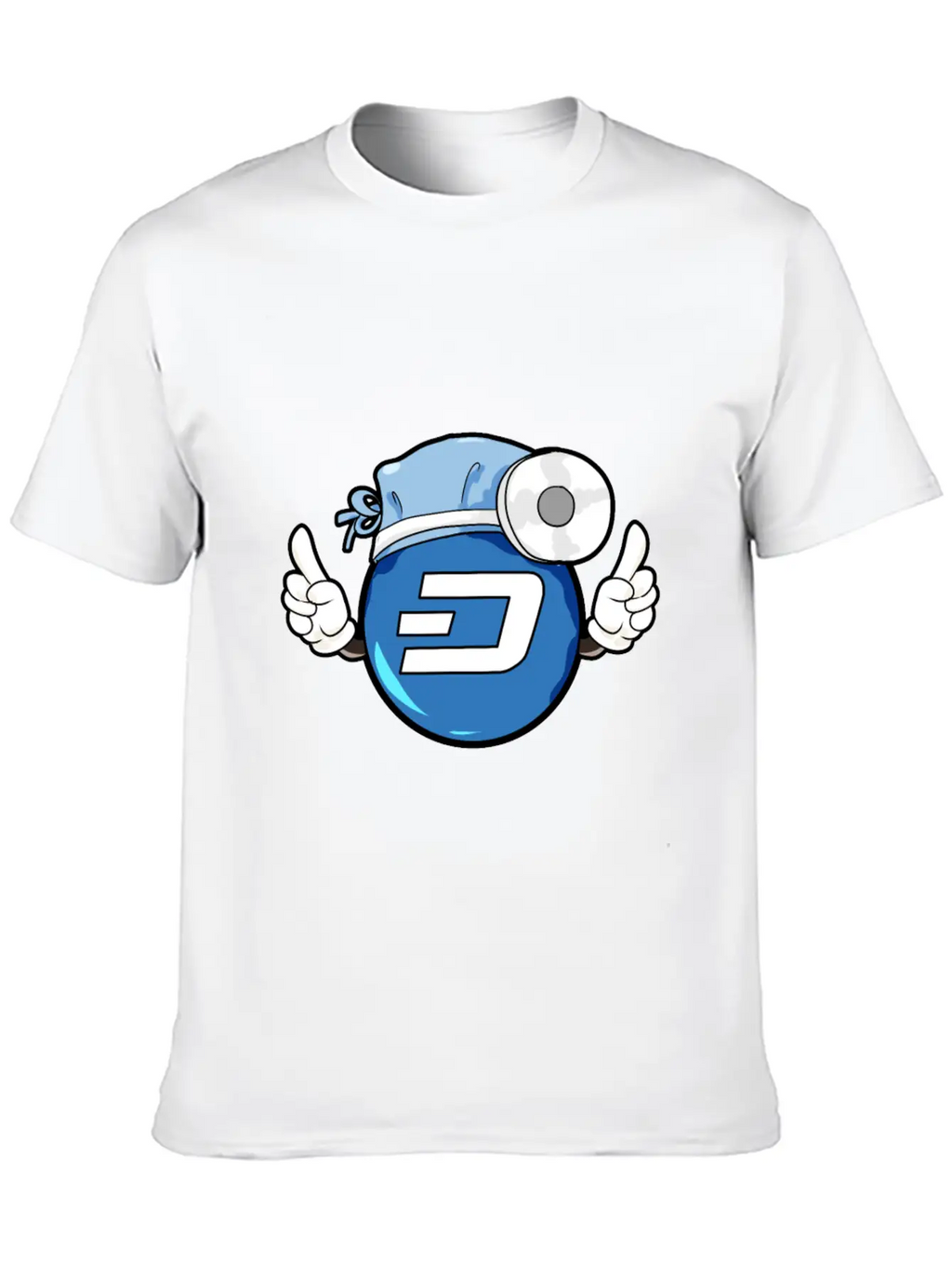 Dash Digital Cash Miner Mining Crypto Blockchain Essential Cotton Tee For Daily Outfits – Unisex Style
