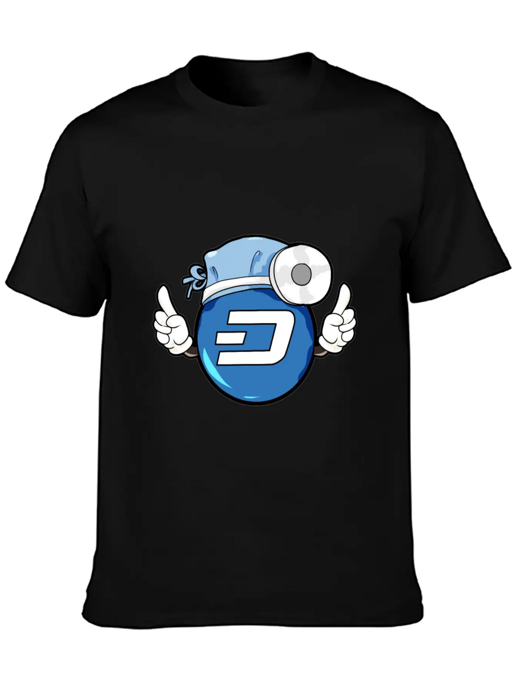 Dash Digital Cash Miner Mining Crypto Blockchain Essential Cotton Tee For Daily Outfits – Unisex Style