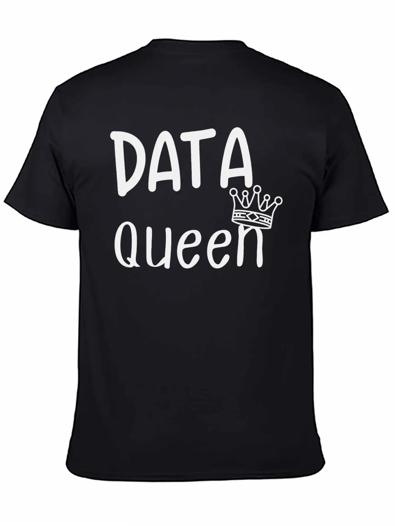 Data Queen Breathable Soft Cotton T-Shirt – Timeless Casual Look
