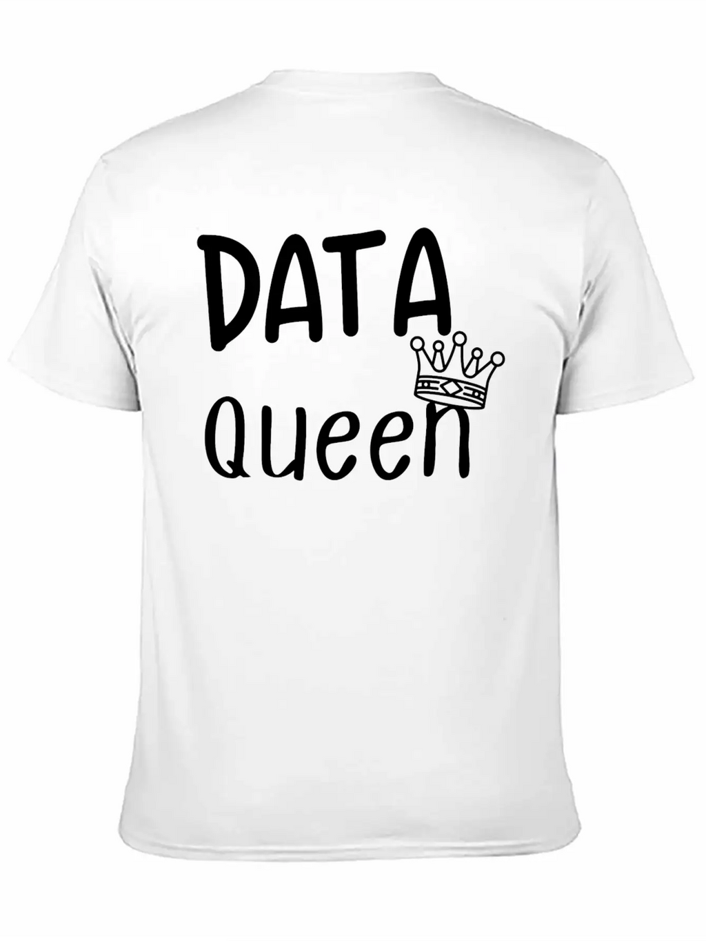Data Queen Breathable Soft Cotton T-Shirt – Timeless Casual Look