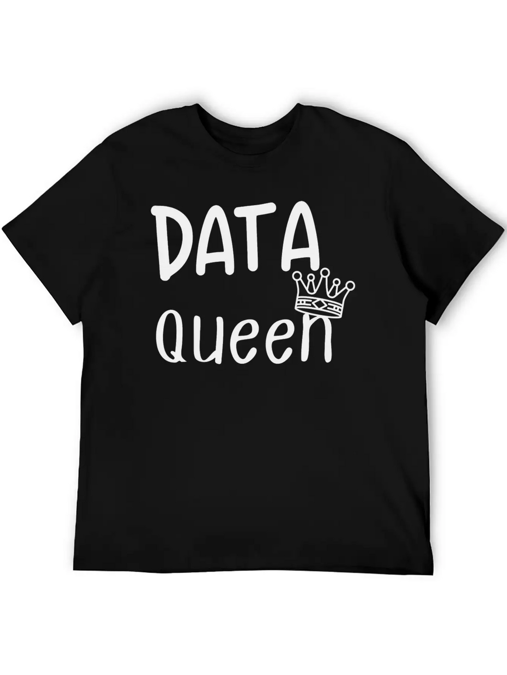 Data Queen Breathable Soft Cotton T-Shirt – Timeless Casual Look