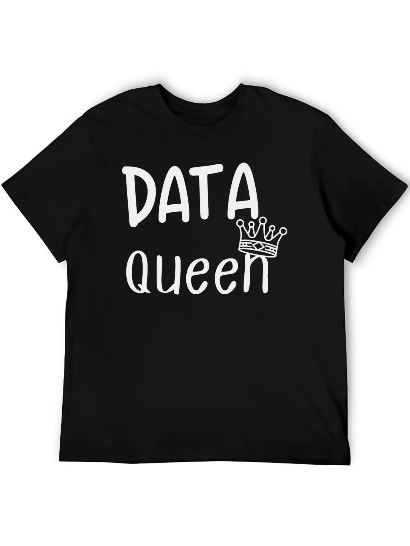 Data Queen Breathable Soft Cotton T-Shirt – Timeless Casual Look