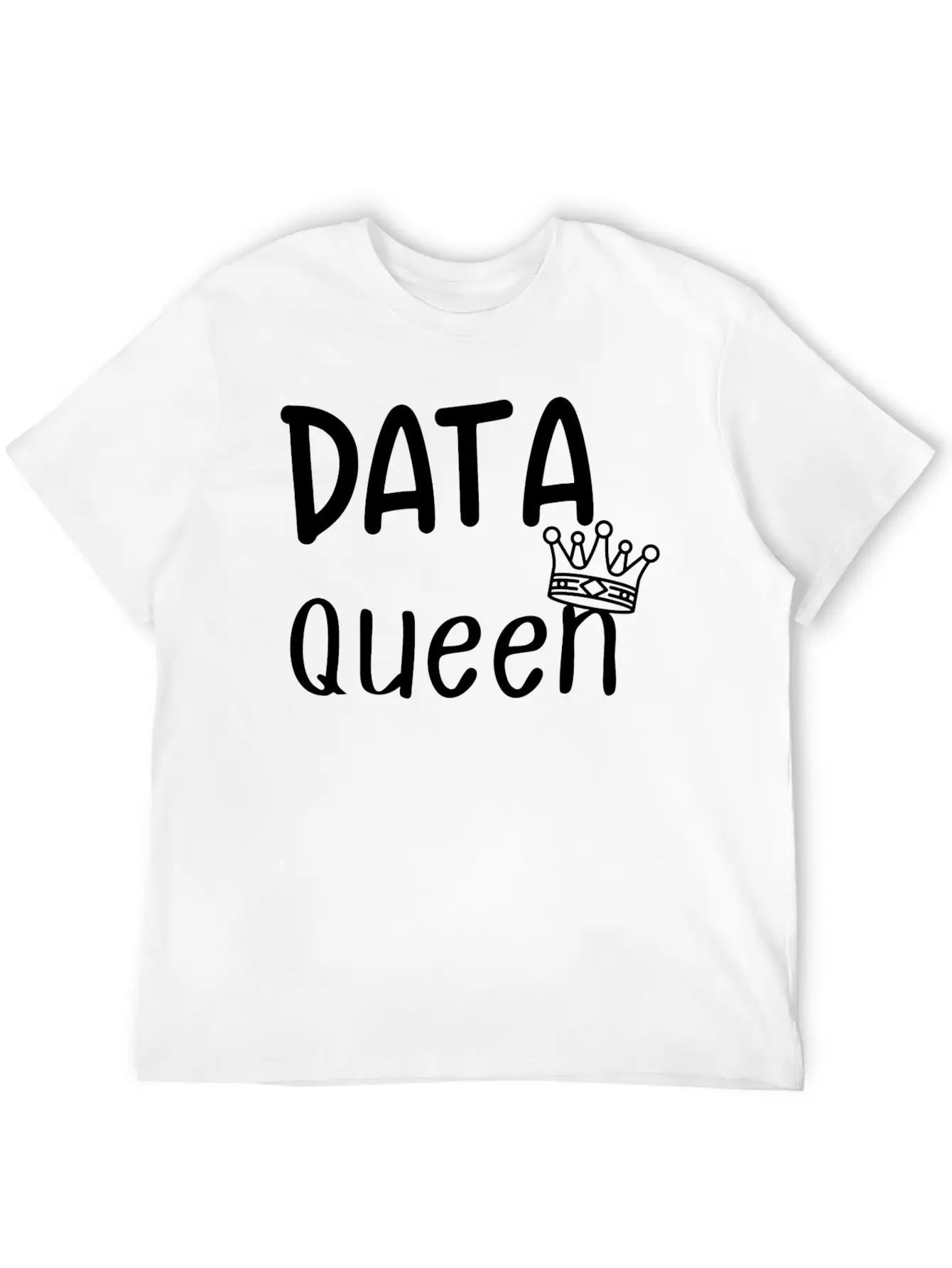 Data Queen Breathable Soft Cotton T-Shirt – Timeless Casual Look