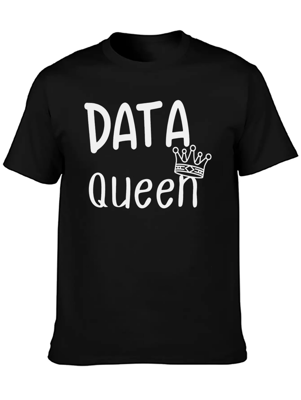 Data Queen Breathable Soft Cotton T-Shirt – Timeless Casual Look