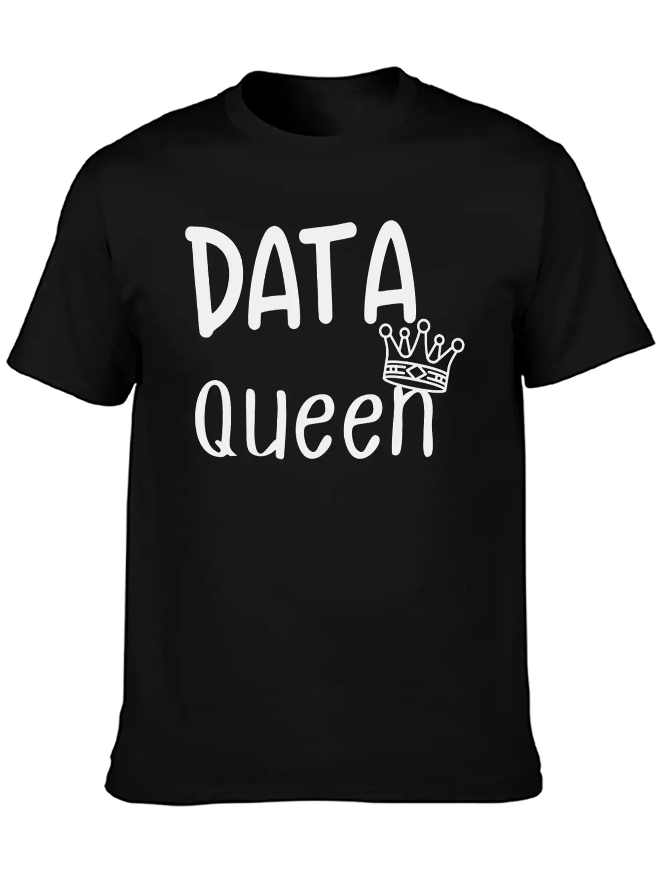 Data Queen Breathable Soft Cotton T-Shirt – Timeless Casual Look