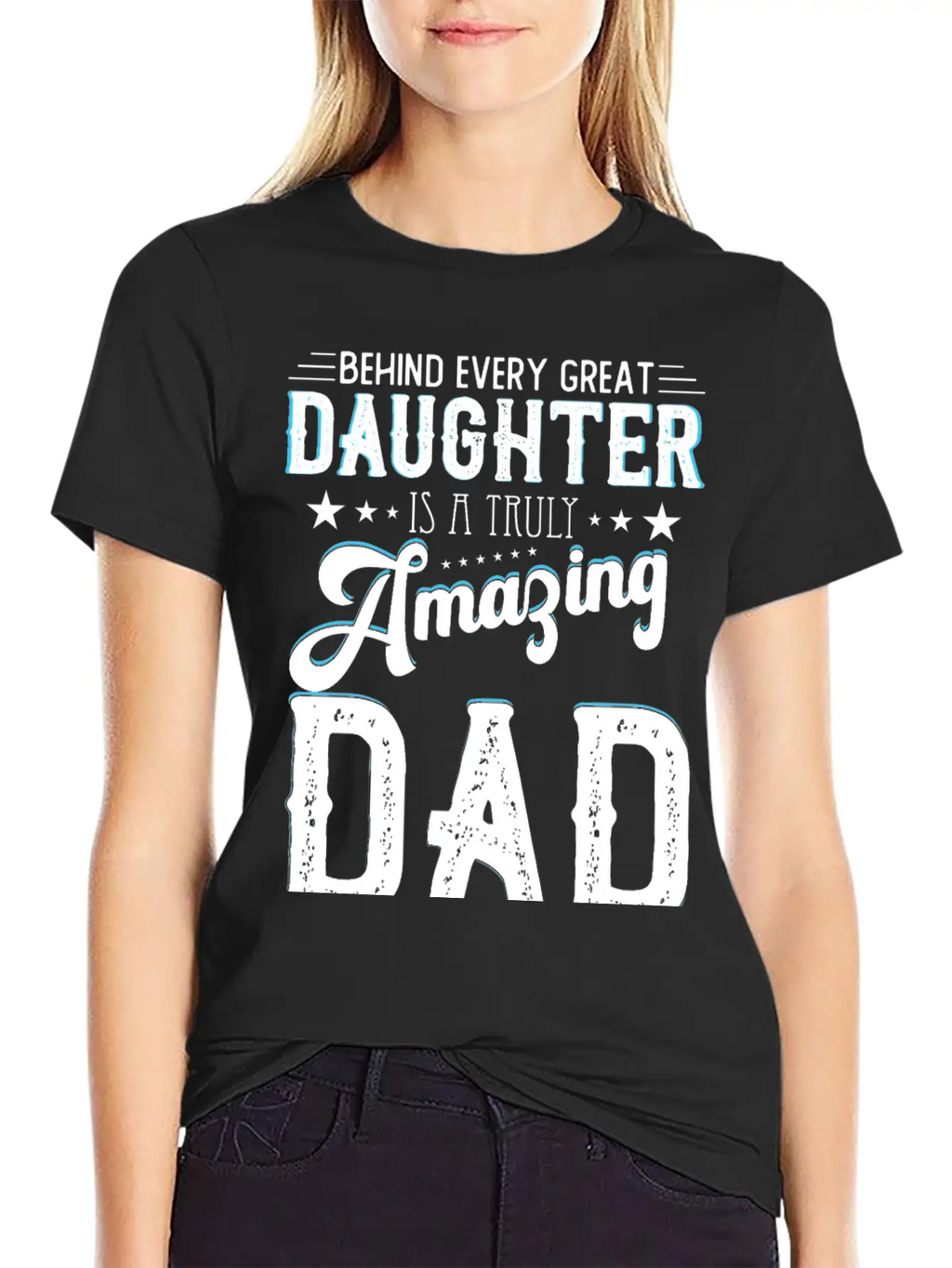 Daughter And Dad Relation Fathersday Gift Classic Cotton Tee – Unisex Comfort For Any Season