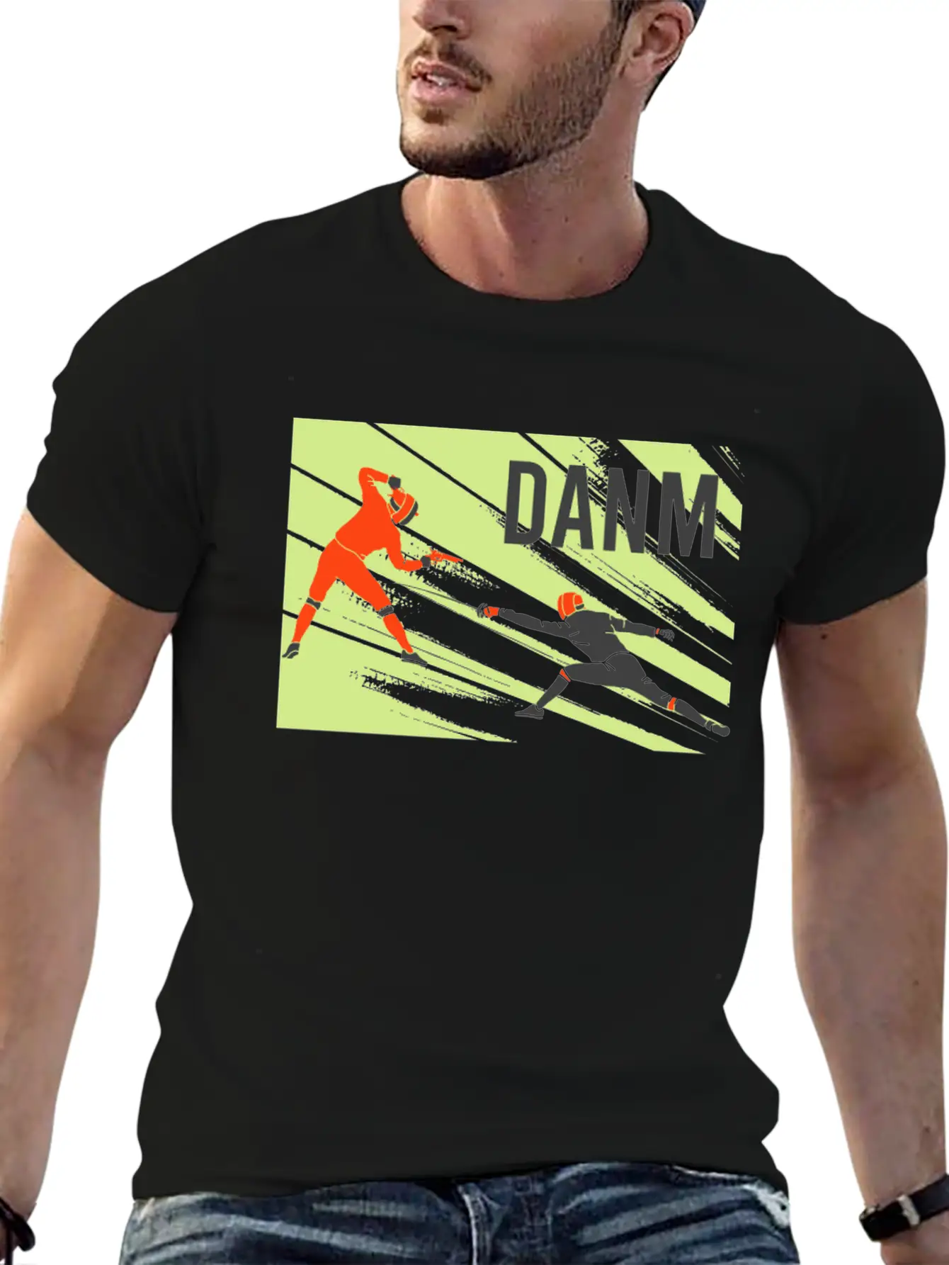 Dawn Funny Fencing Gift Relaxed Everyday Tee – Lightweight And Durable Cotton