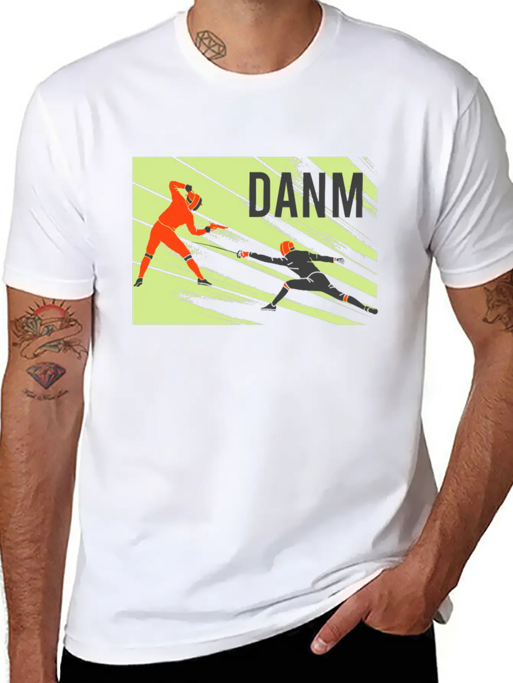 Dawn Funny Fencing Gift Relaxed Everyday Tee – Lightweight And Durable Cotton