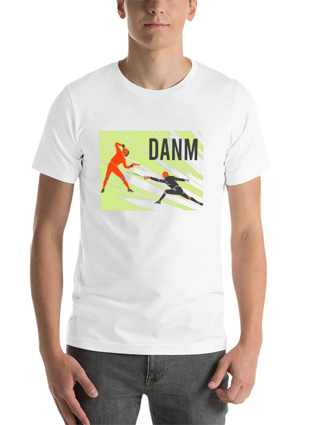 Dawn Funny Fencing Gift Relaxed Everyday Tee – Lightweight And Durable Cotton