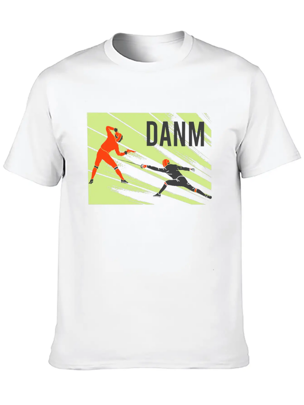 Dawn Funny Fencing Gift Relaxed Everyday Tee – Lightweight And Durable Cotton