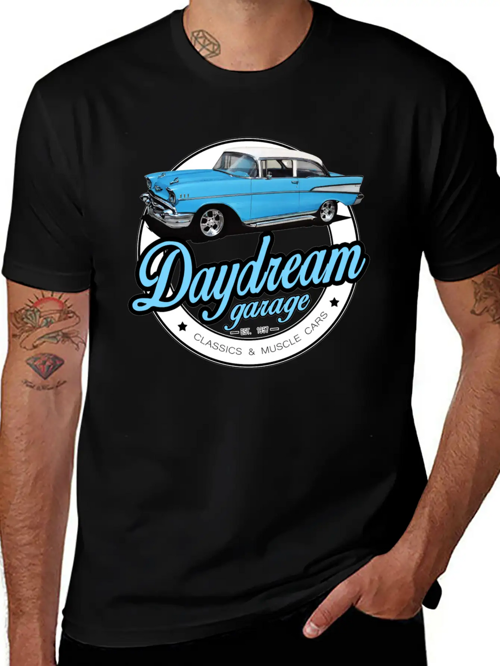 Daydream Deluxe Garage Relaxed Everyday Tee – Lightweight And Durable Cotton