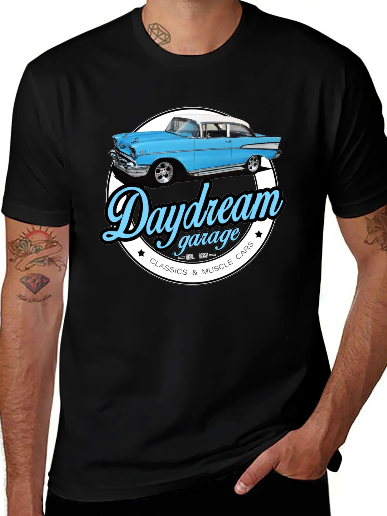 Daydream Deluxe Garage Relaxed Everyday Tee – Lightweight And Durable Cotton