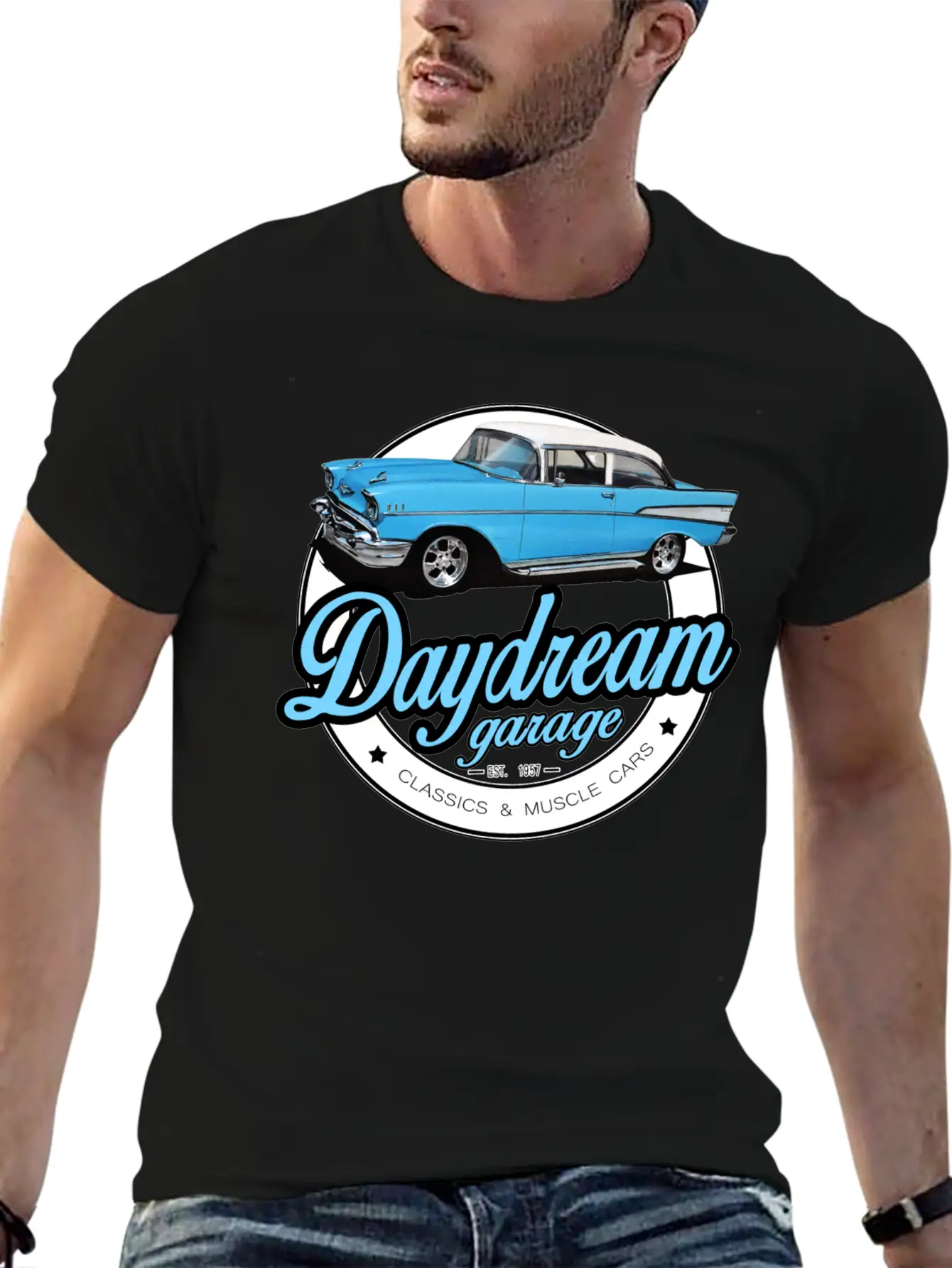 Daydream Deluxe Garage Relaxed Everyday Tee – Lightweight And Durable Cotton