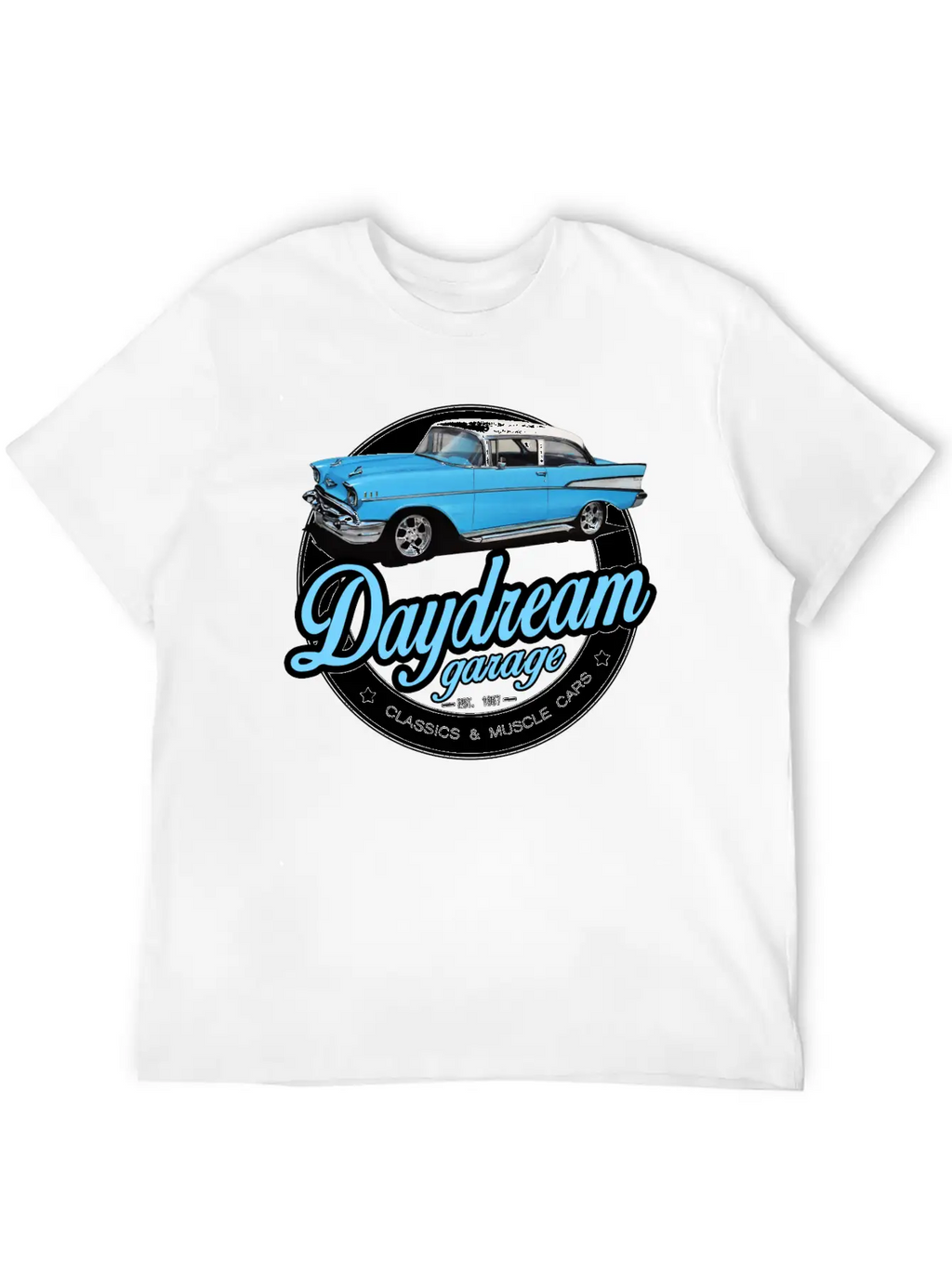 Daydream Deluxe Garage Relaxed Everyday Tee – Lightweight And Durable Cotton