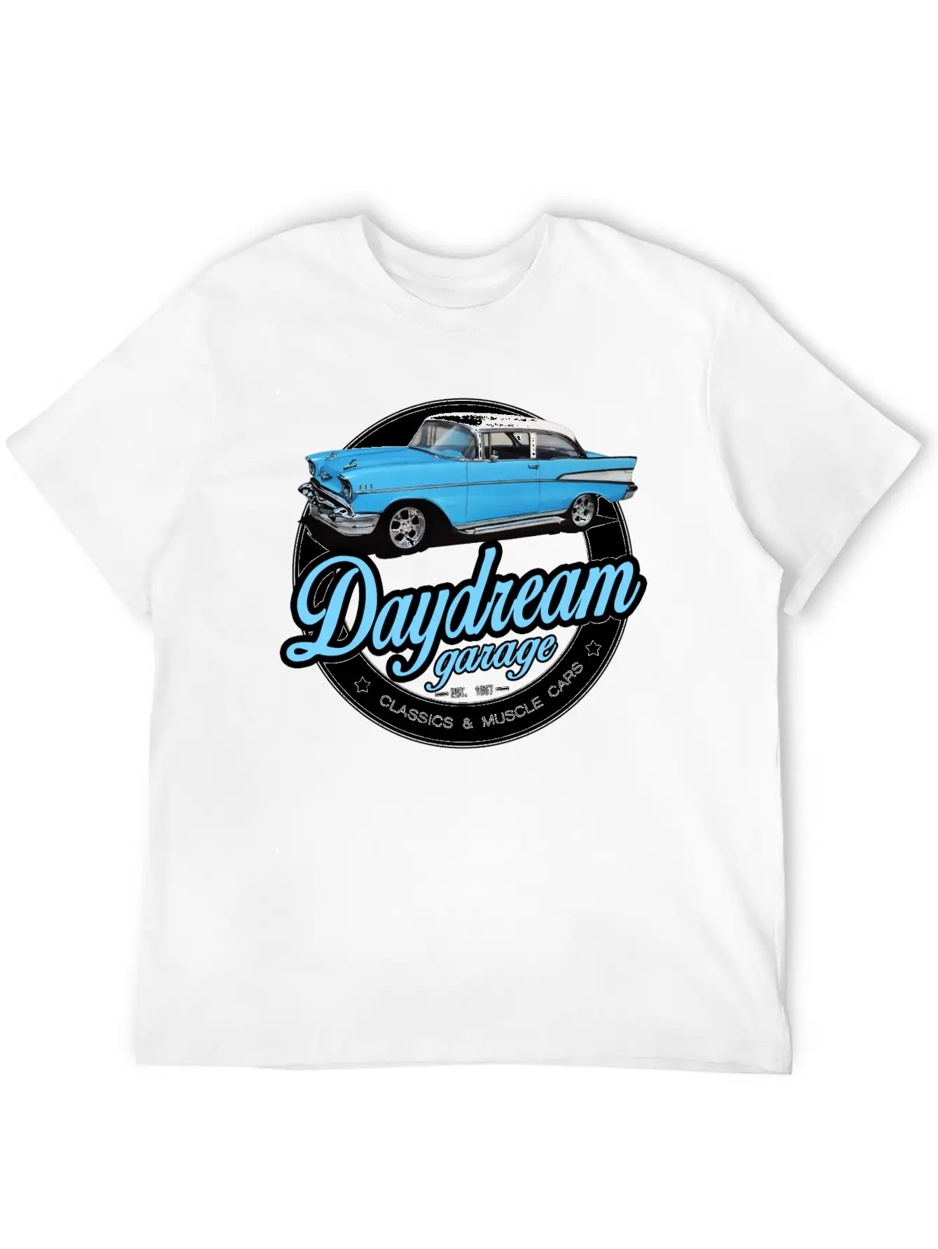 Daydream Deluxe Garage Relaxed Everyday Tee – Lightweight And Durable Cotton