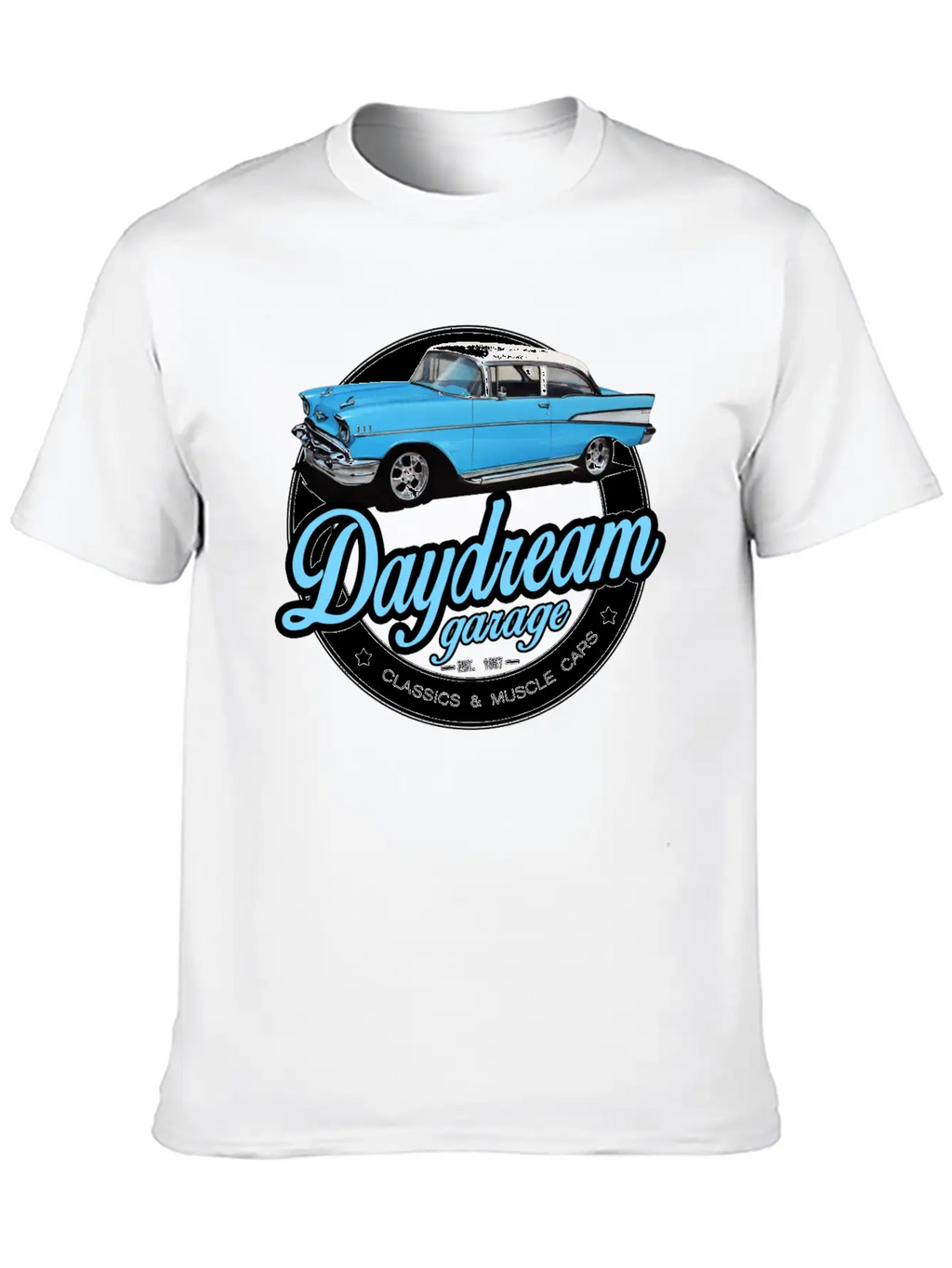 Daydream Deluxe Garage Relaxed Everyday Tee – Lightweight And Durable Cotton