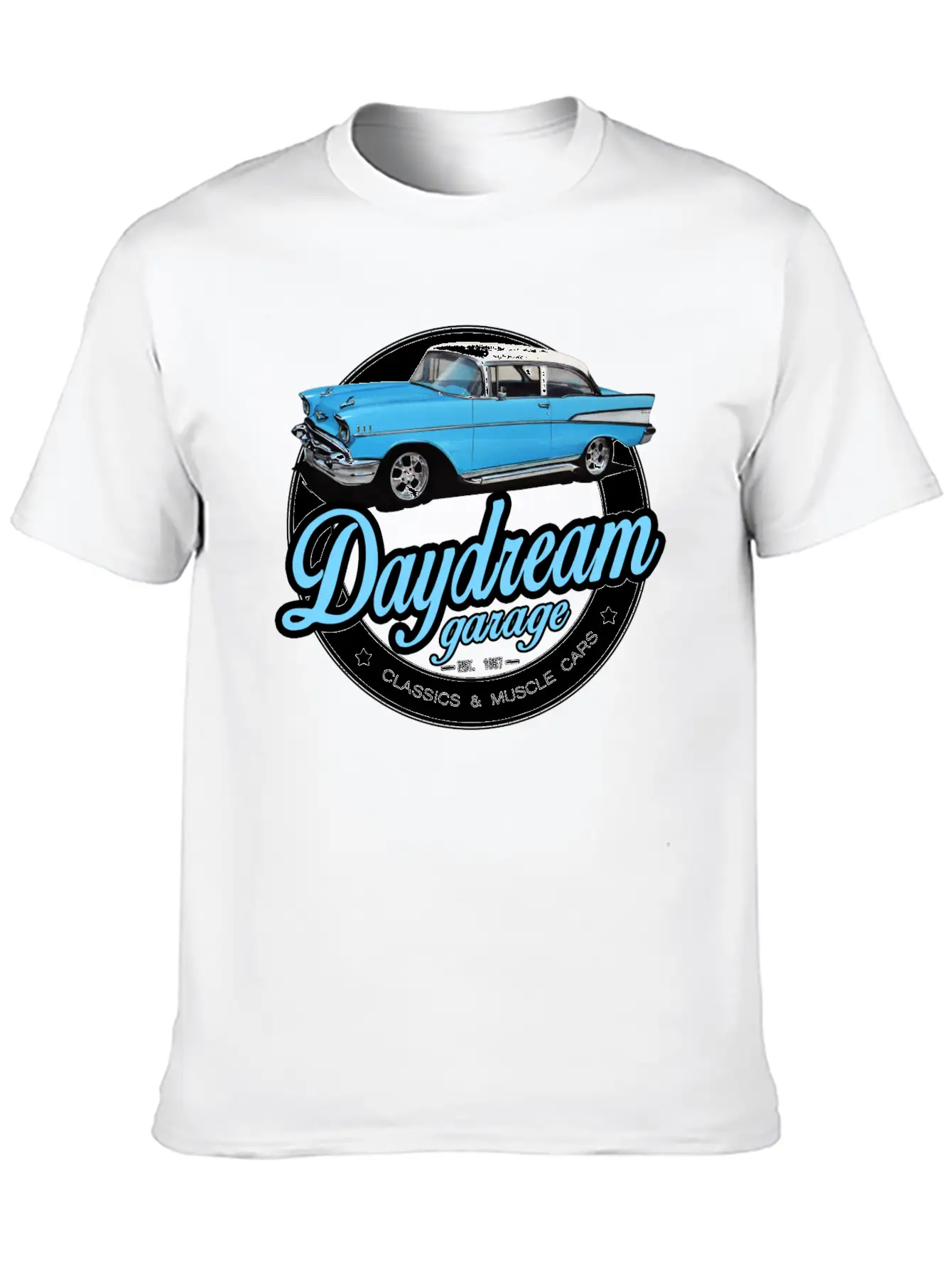 Daydream Deluxe Garage Relaxed Everyday Tee – Lightweight And Durable Cotton