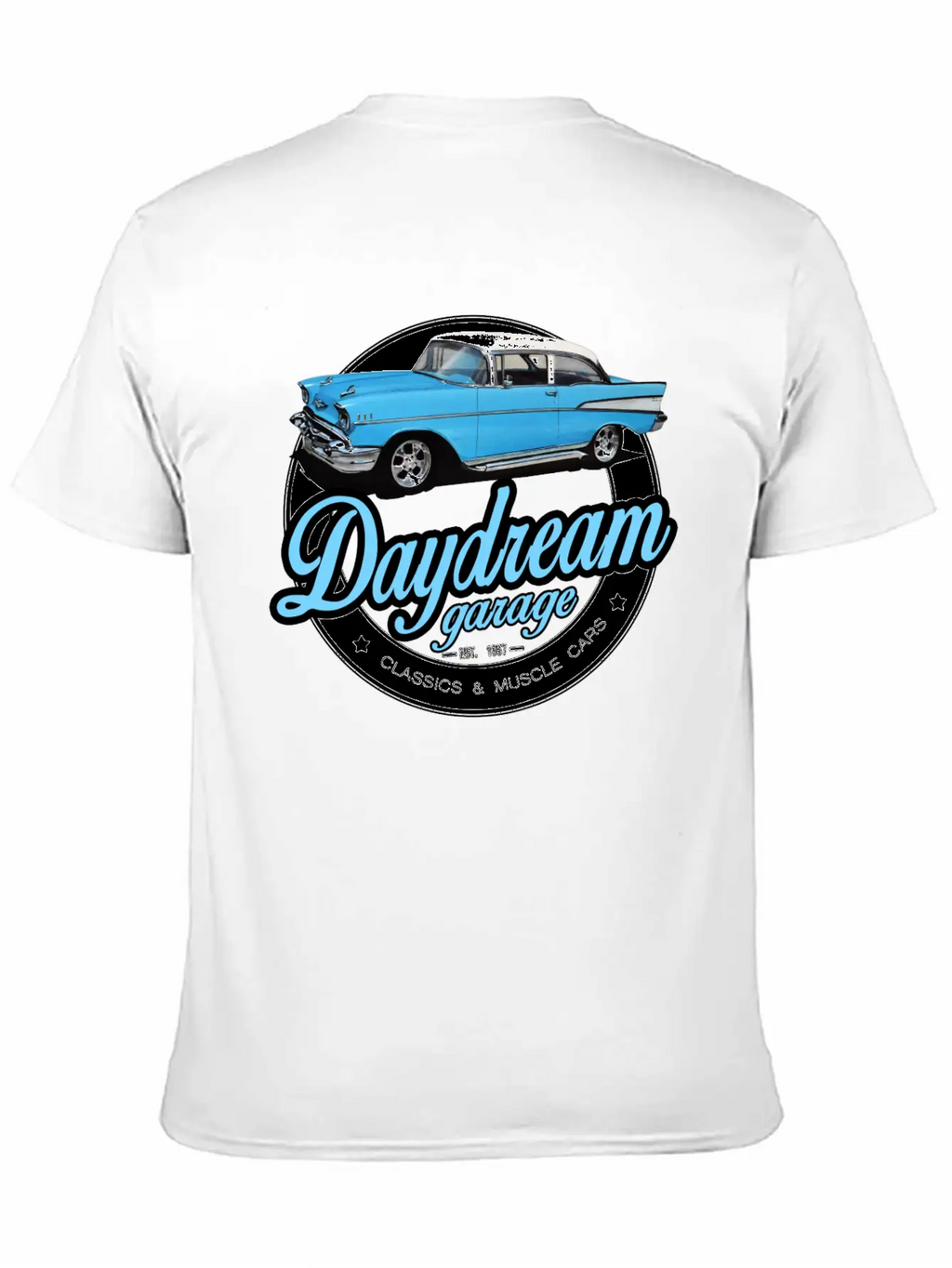 Daydream Deluxe Garage Relaxed Everyday Tee – Lightweight And Durable Cotton