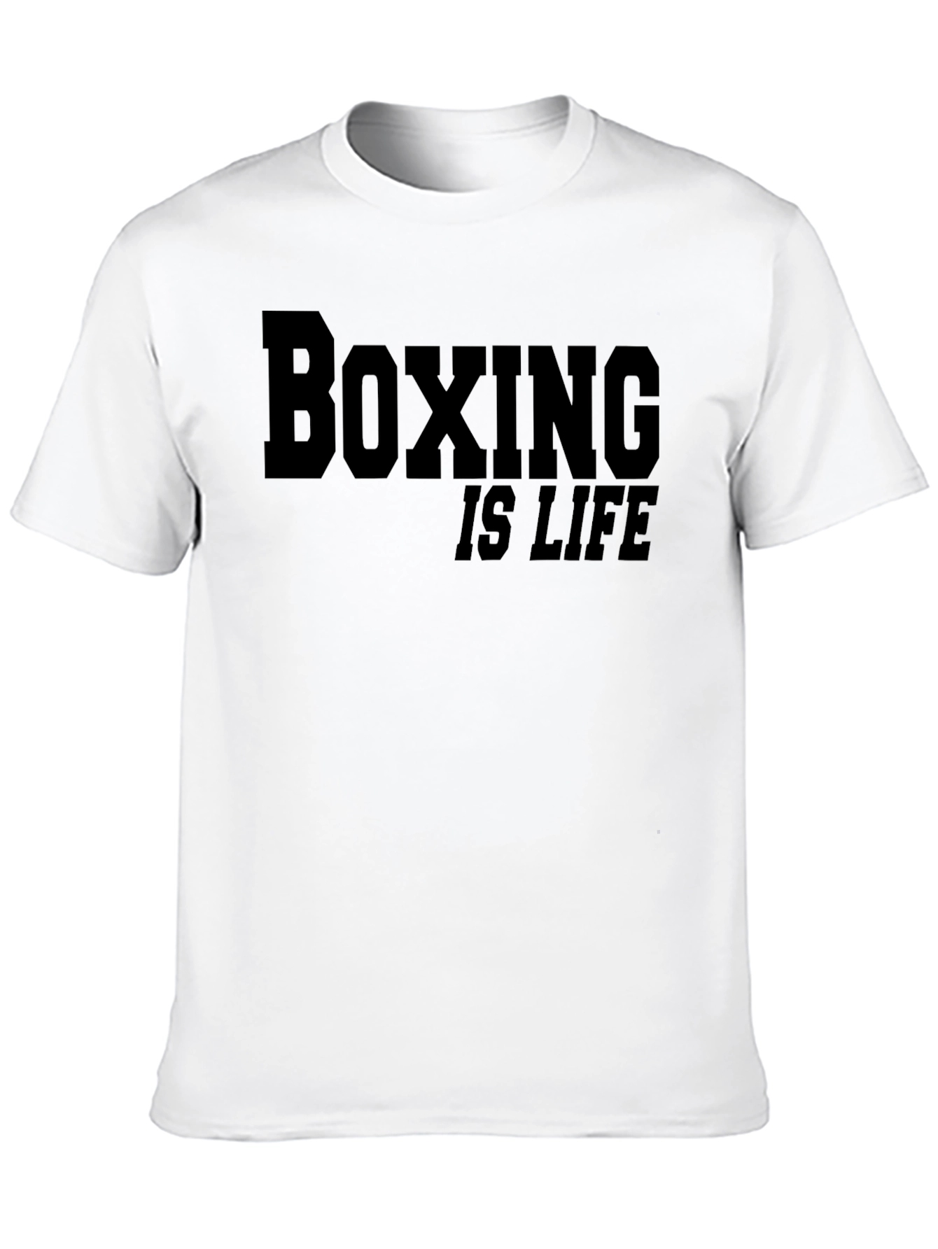 Boxing is Life T-Shirt - Black Graphic Tee