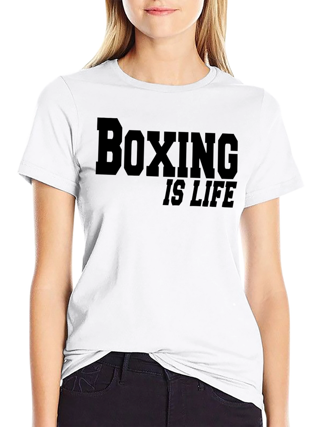 Boxing is Life T-Shirt - Black Graphic Tee