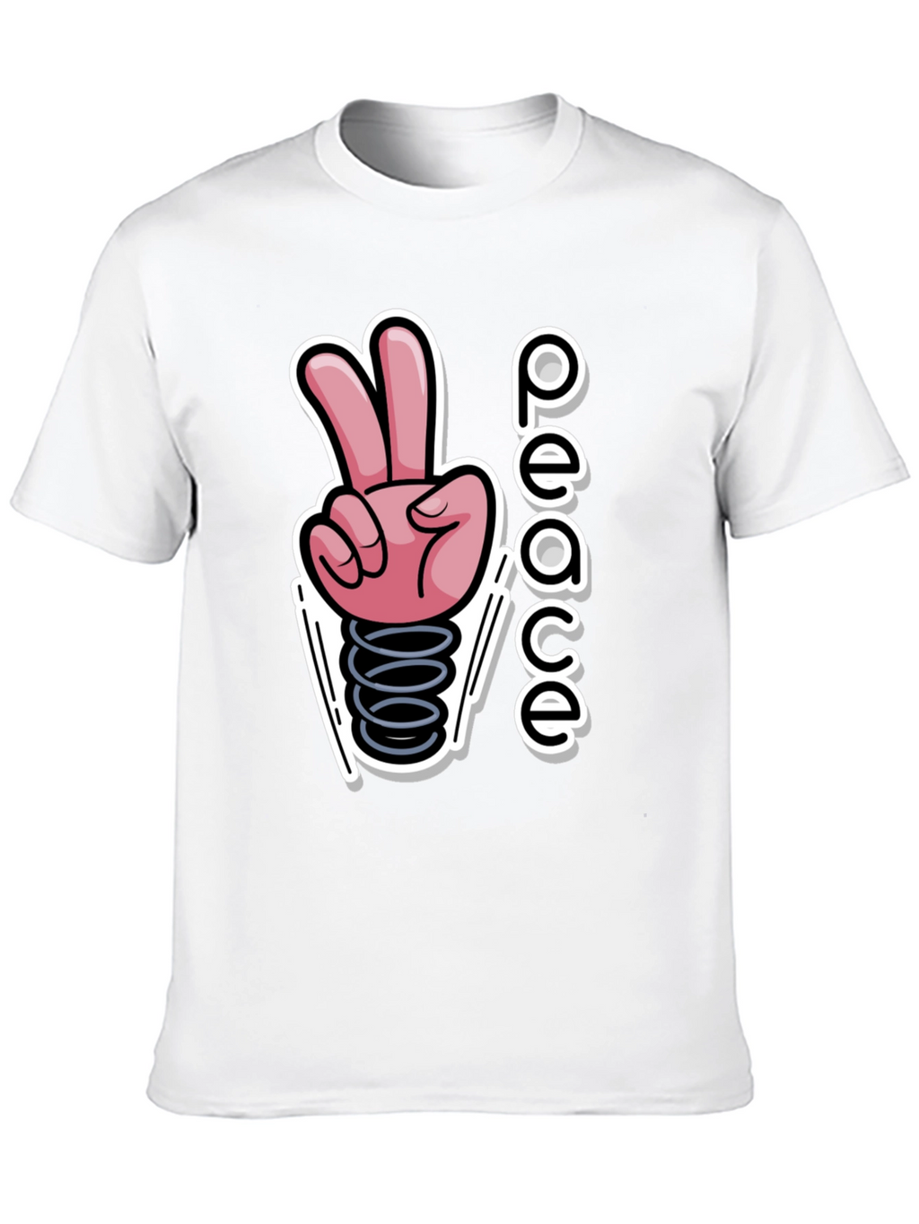 Peace Sign Graphic T-Shirt - Spring Into Style!