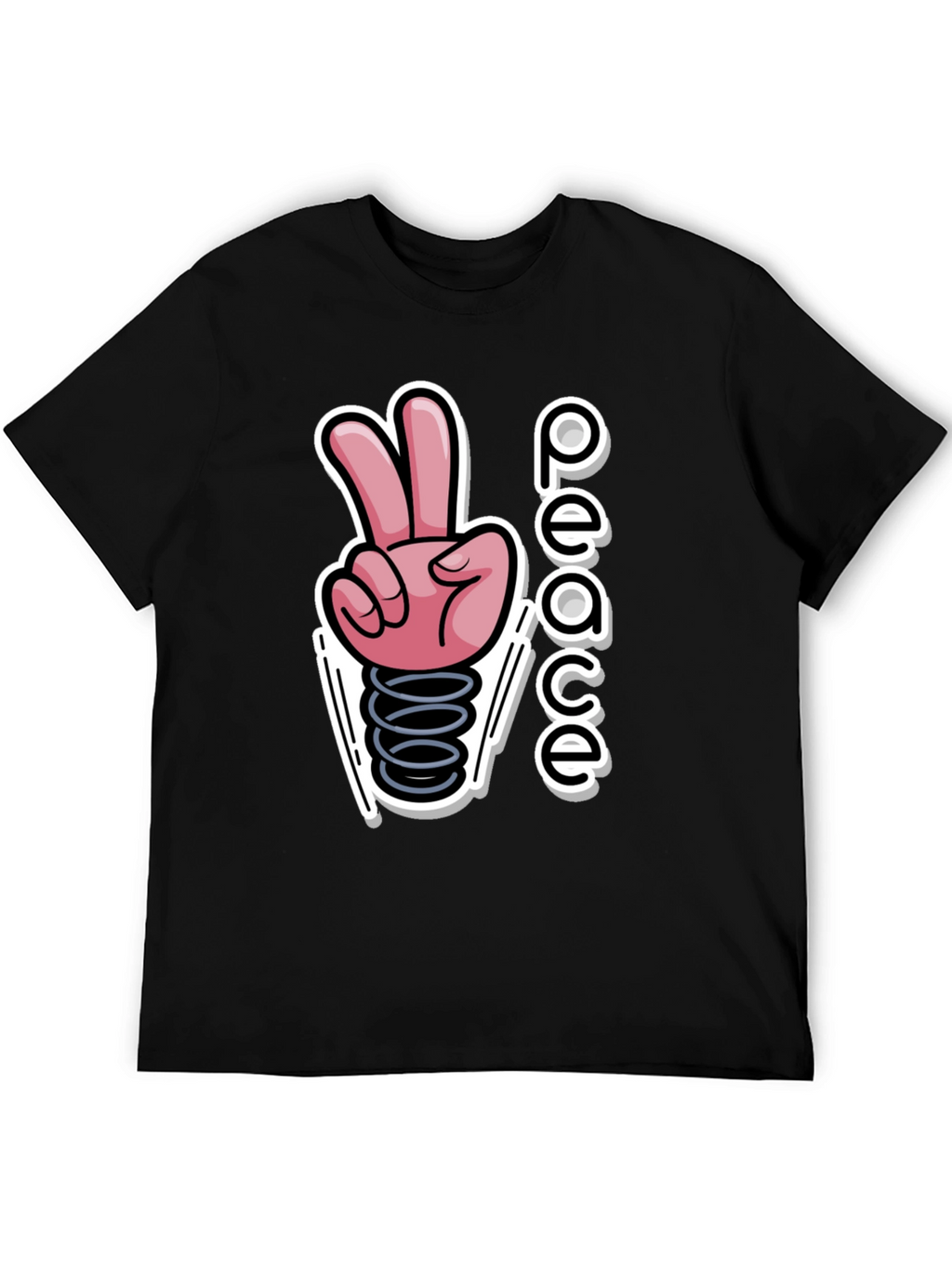 Peace Sign Graphic T-Shirt - Spring Into Style!