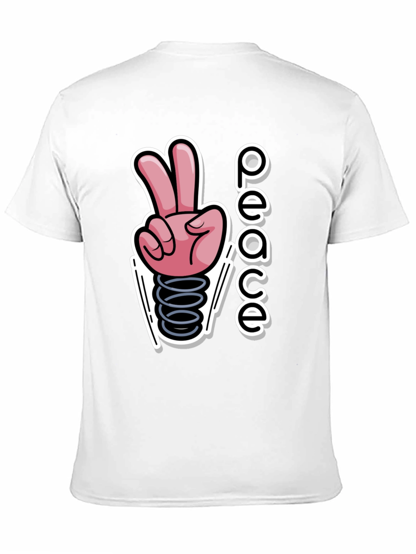 Peace Sign Graphic T-Shirt - Spring Into Style!