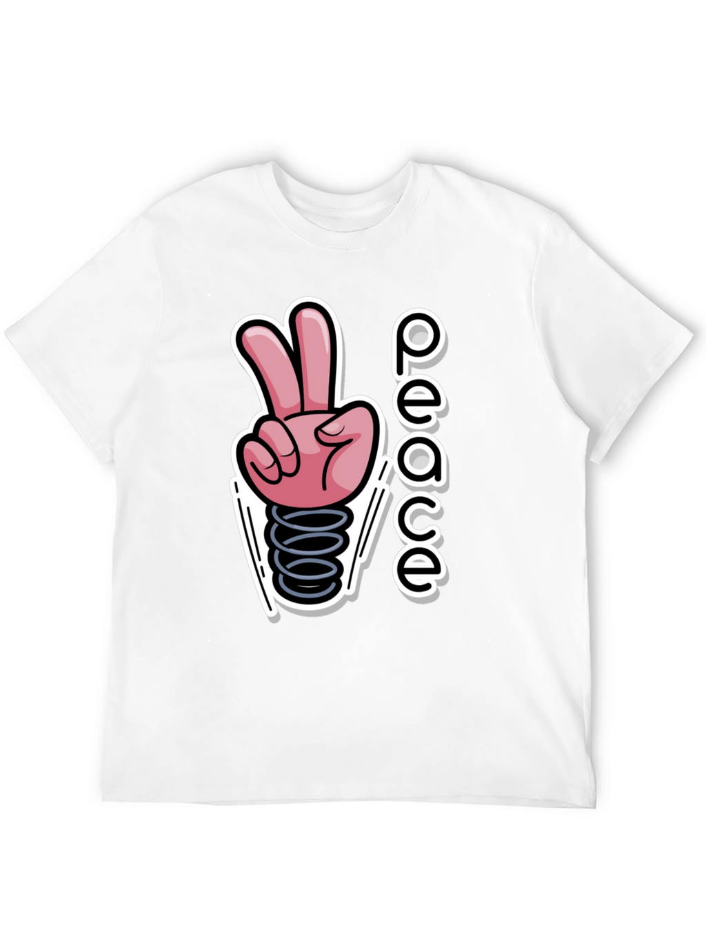 Peace Sign Graphic T-Shirt - Spring Into Style!