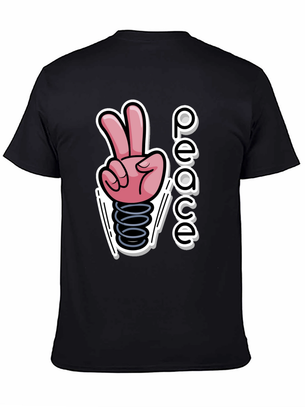Peace Sign Graphic T-Shirt - Spring Into Style!
