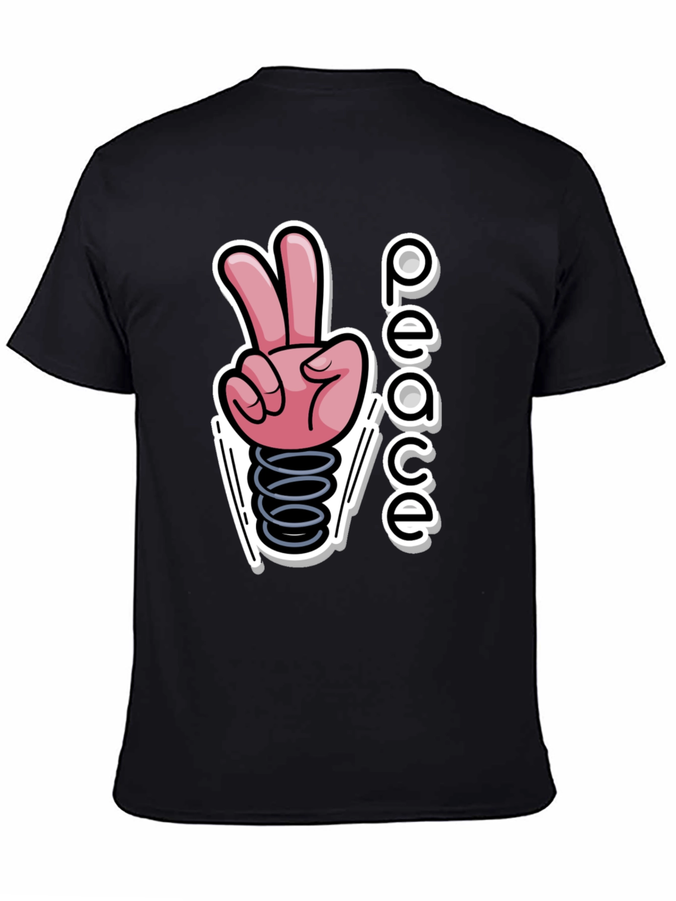 Peace Sign Graphic T-Shirt - Spring Into Style!