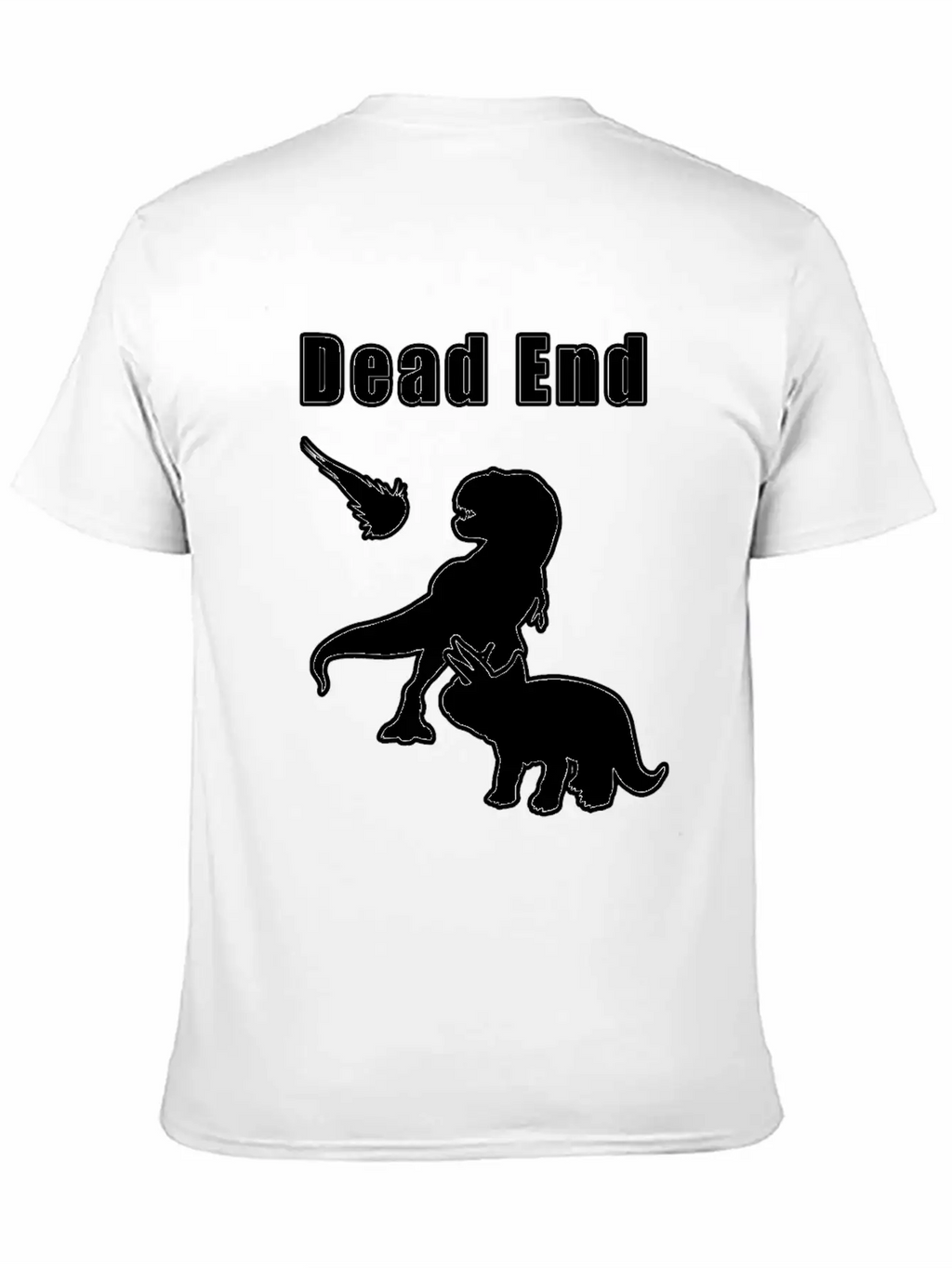 Dead End Dinosaurs Essential Cotton Tee For Daily Outfits – Unisex Style