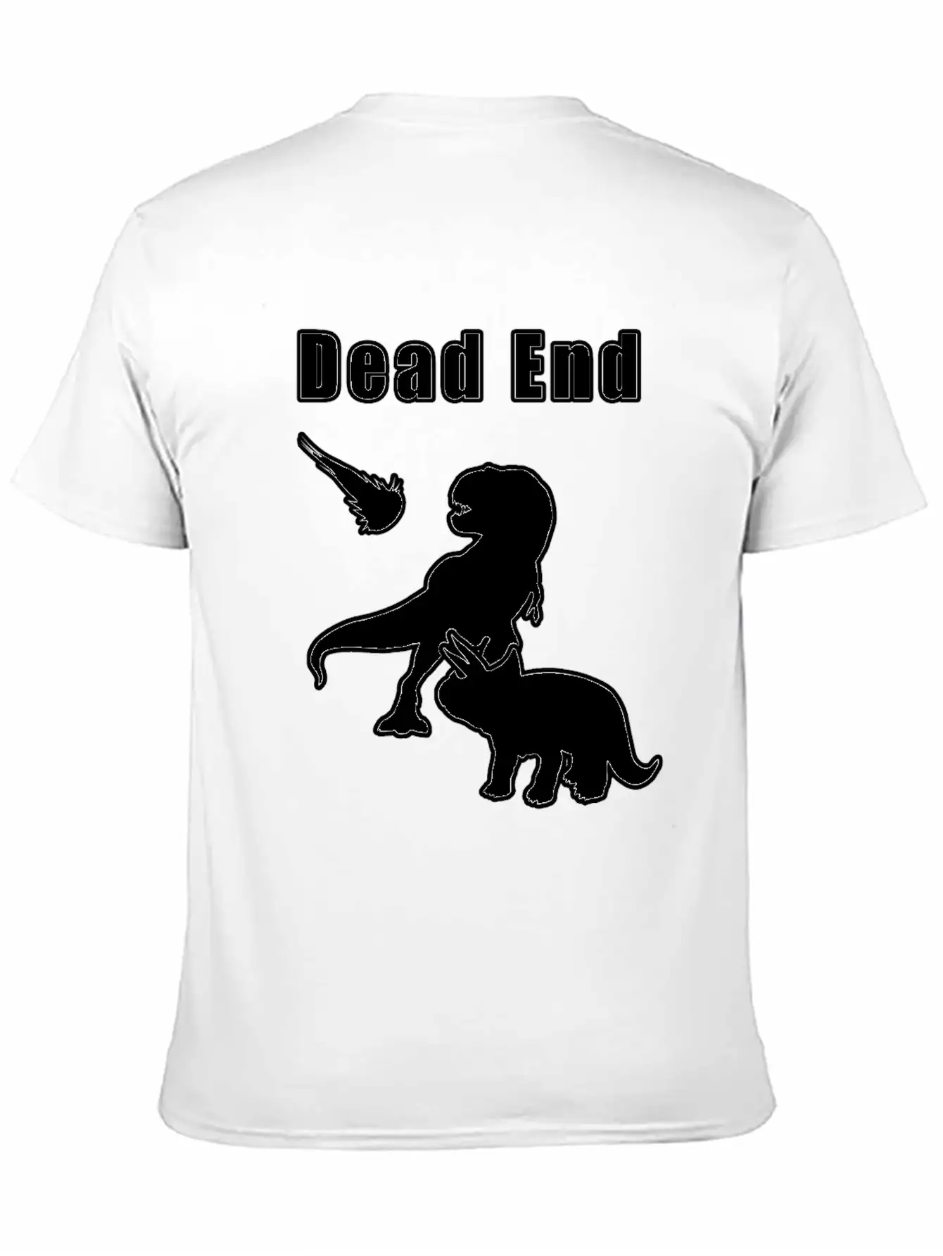 Dead End Dinosaurs Essential Cotton Tee For Daily Outfits – Unisex Style