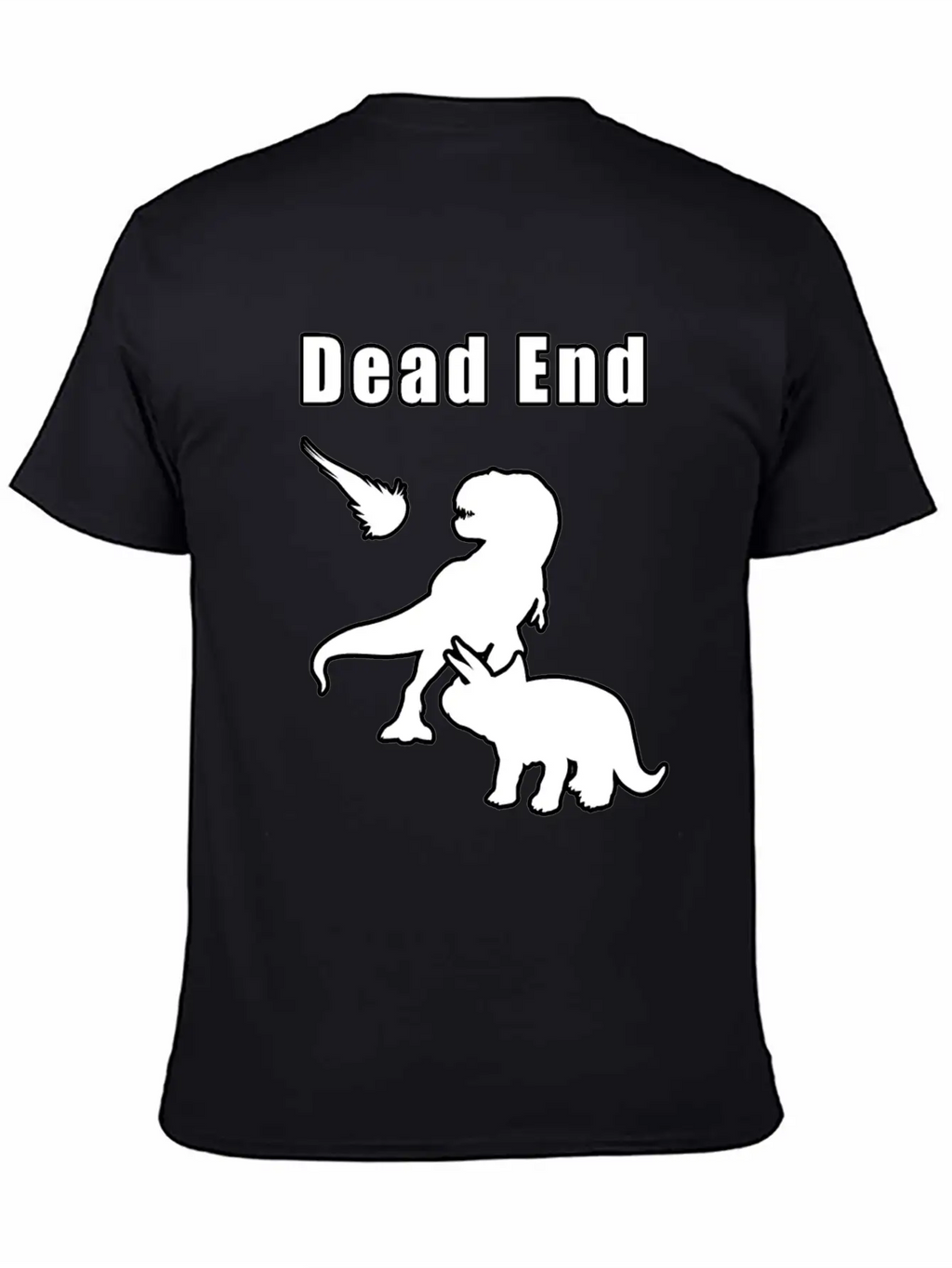 Dead End Dinosaurs Essential Cotton Tee For Daily Outfits – Unisex Style