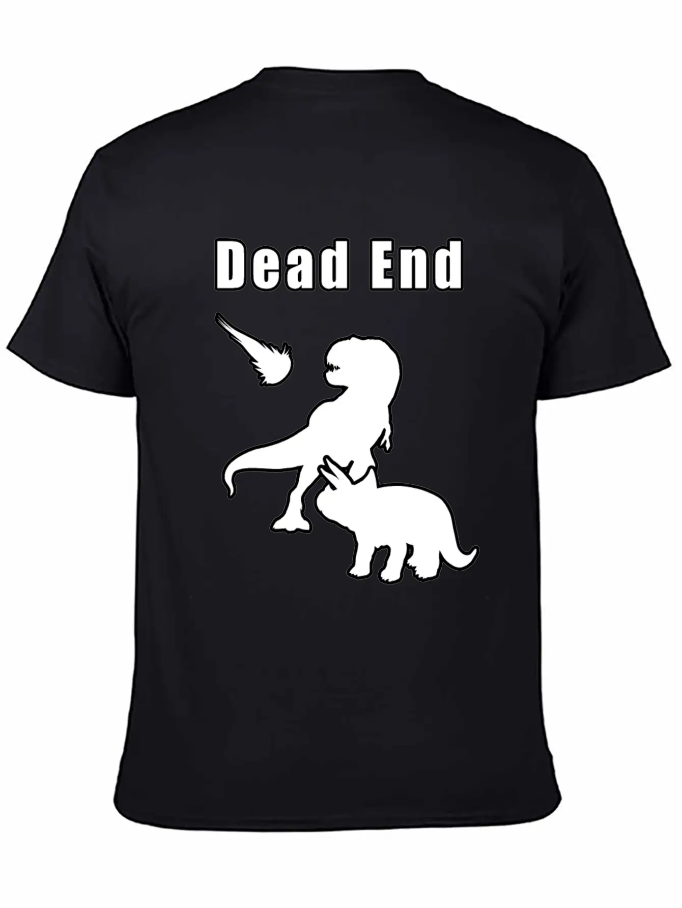 Dead End Dinosaurs Essential Cotton Tee For Daily Outfits – Unisex Style