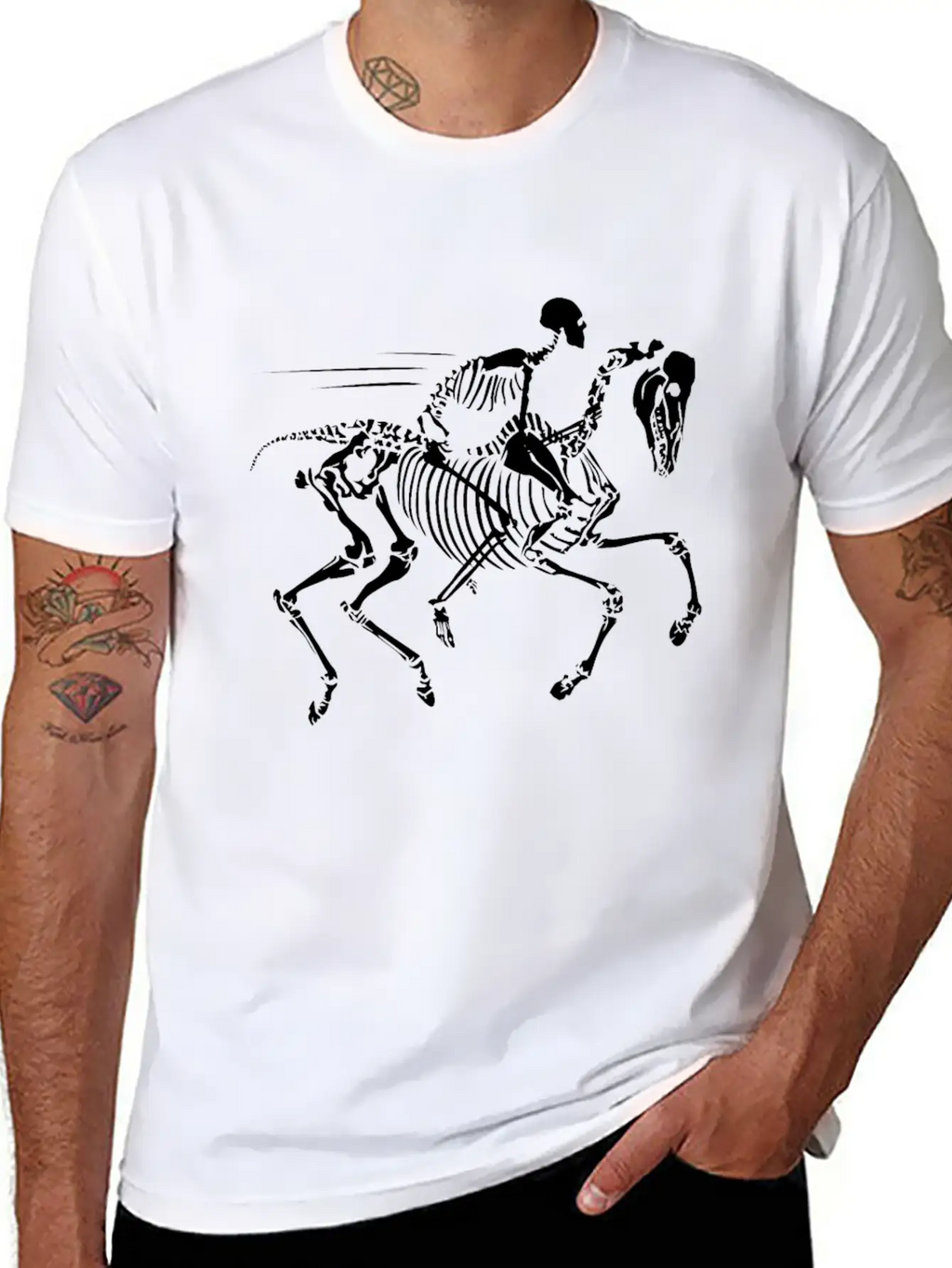 Dead Horse Riding Breathable Graphic T-Shirt – Perfect For Casual Days