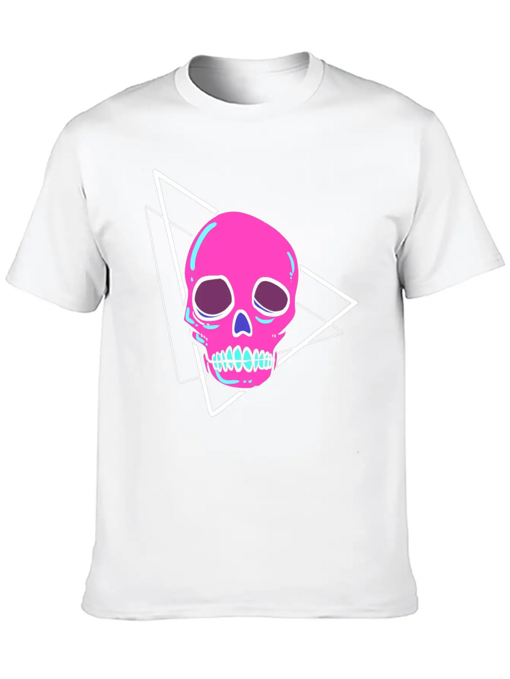 Dead Inside Skull Artist Gift Classic Cotton Tee – Unisex Comfort For Any Season