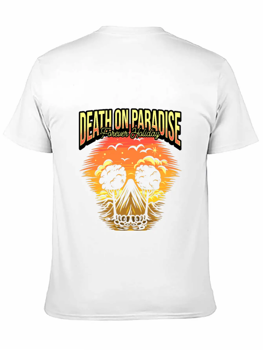 Death On Paradise/ Save The Planet Timeless Short Sleeve Tee – Comfy And Minimalist Design