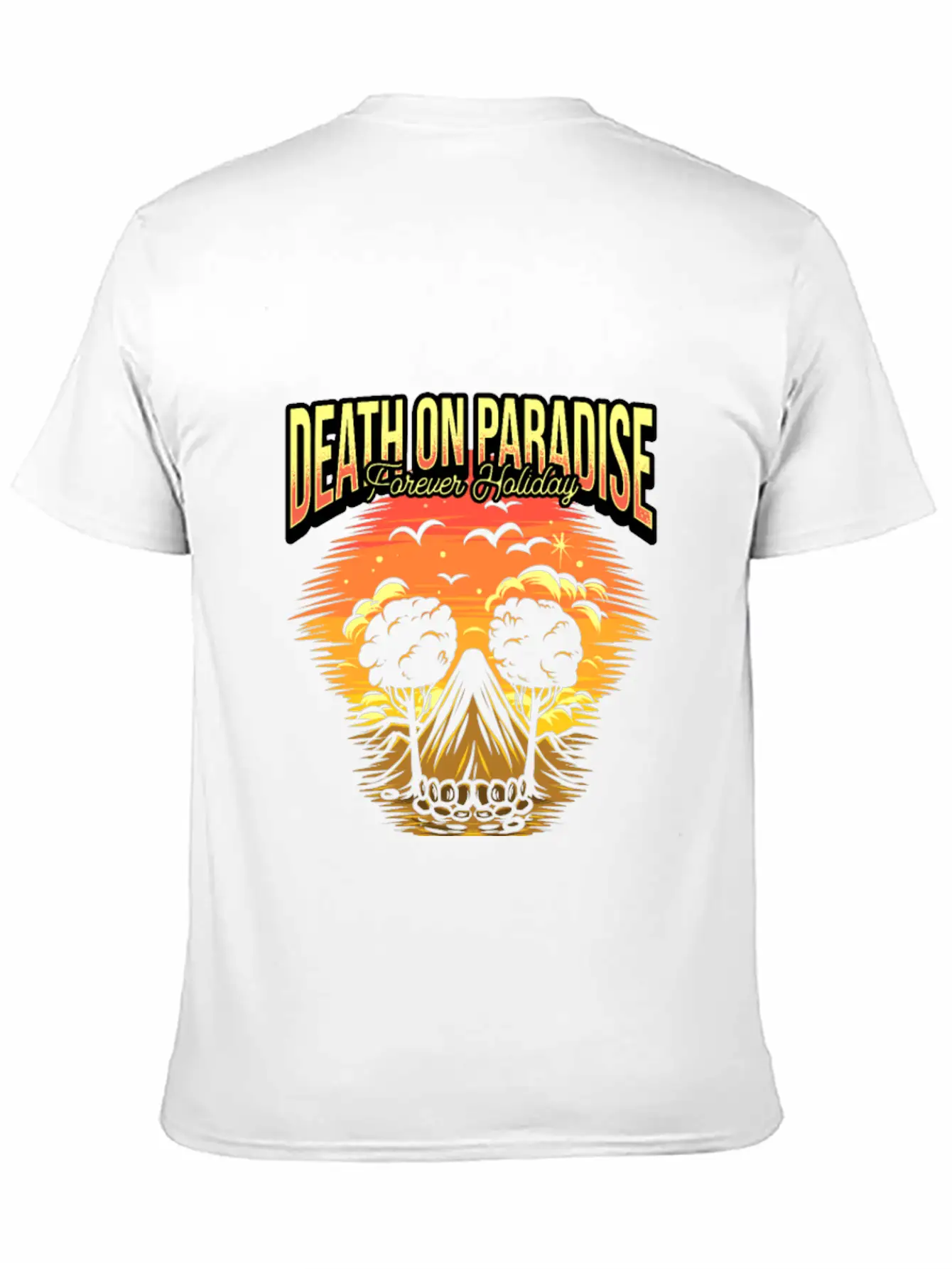 Death On Paradise/ Save The Planet Timeless Short Sleeve Tee – Comfy And Minimalist Design