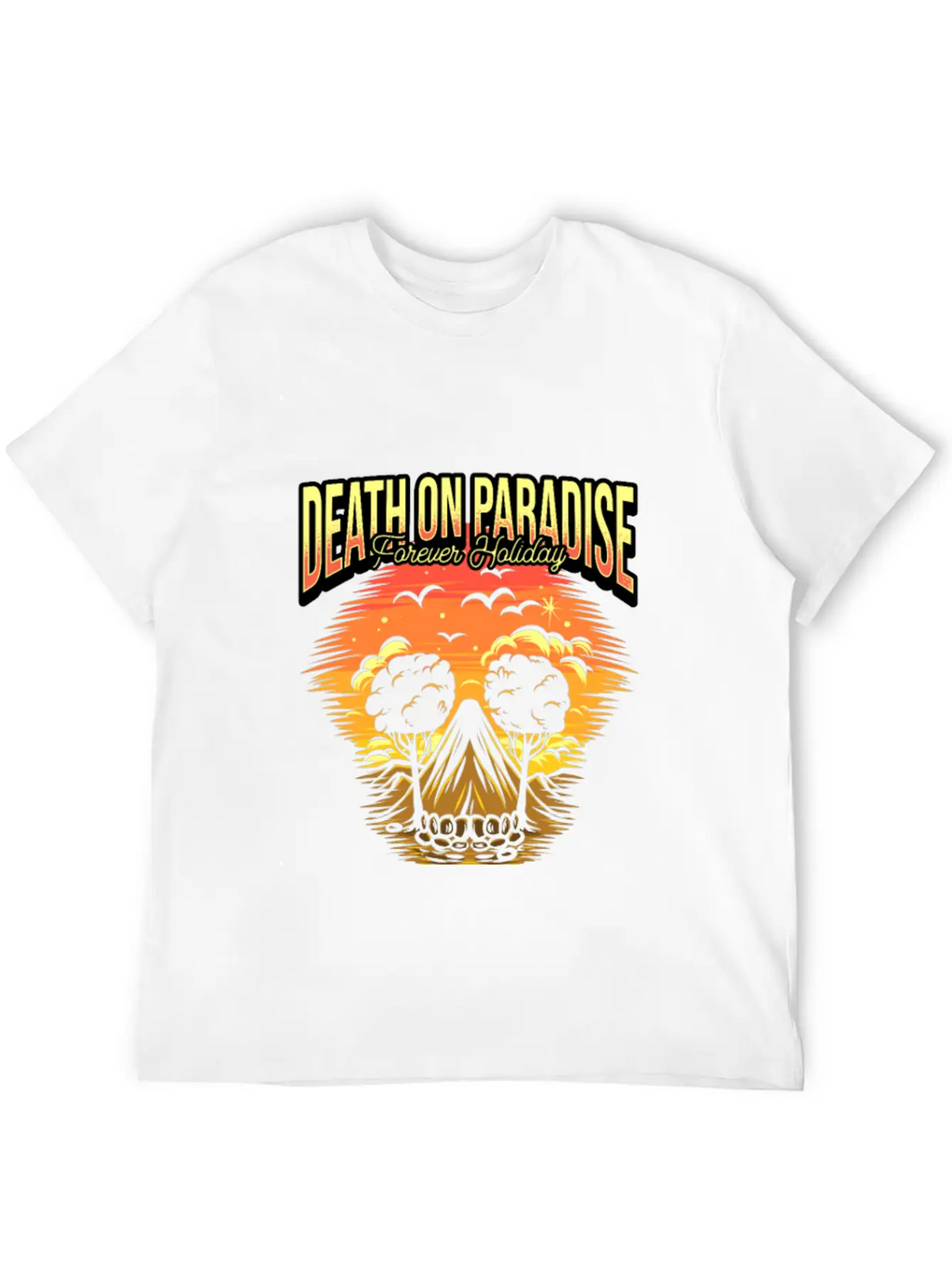 Death On Paradise/ Save The Planet Timeless Short Sleeve Tee – Comfy And Minimalist Design